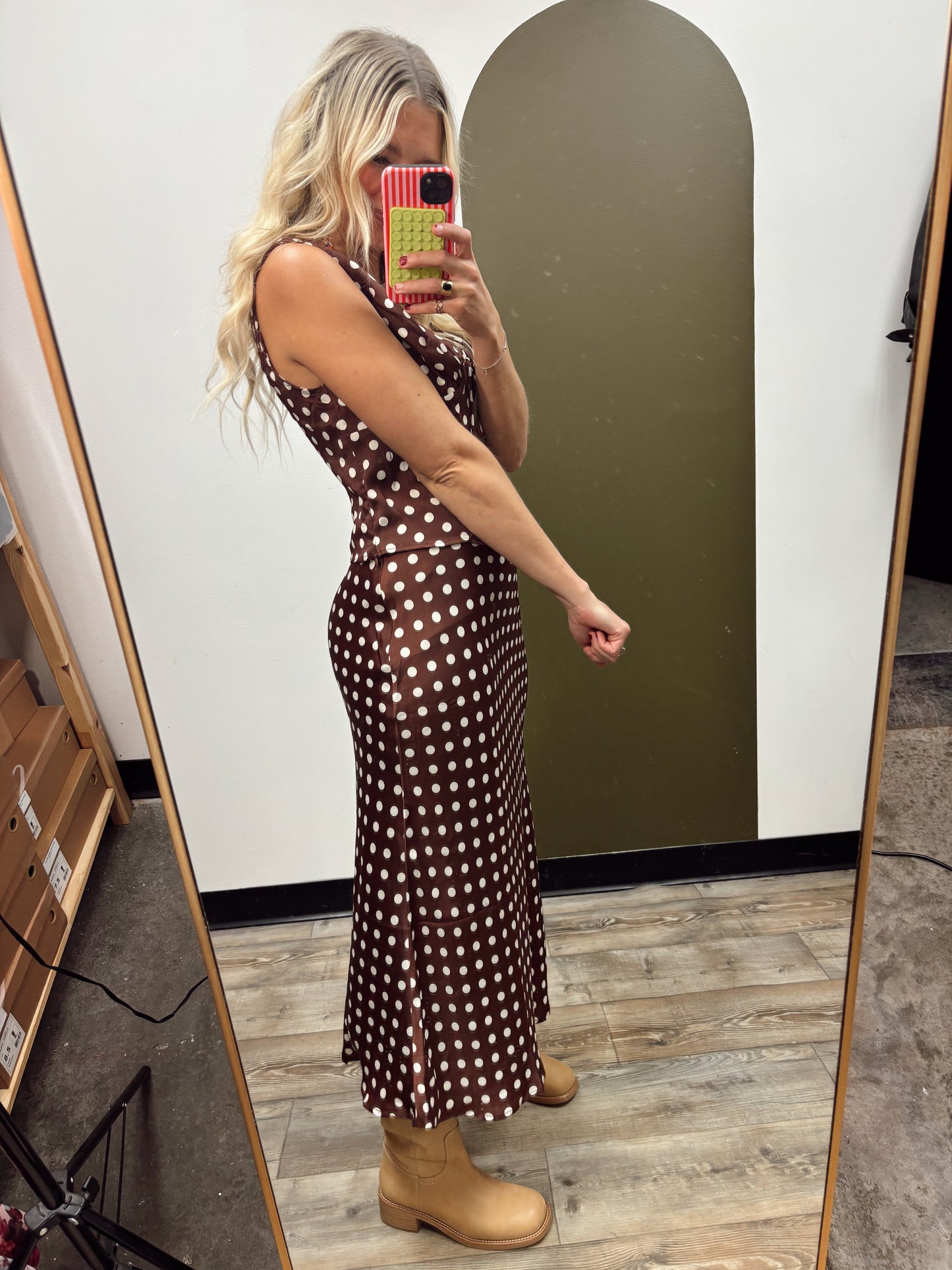 Magnolia Polka Dot Midi Set