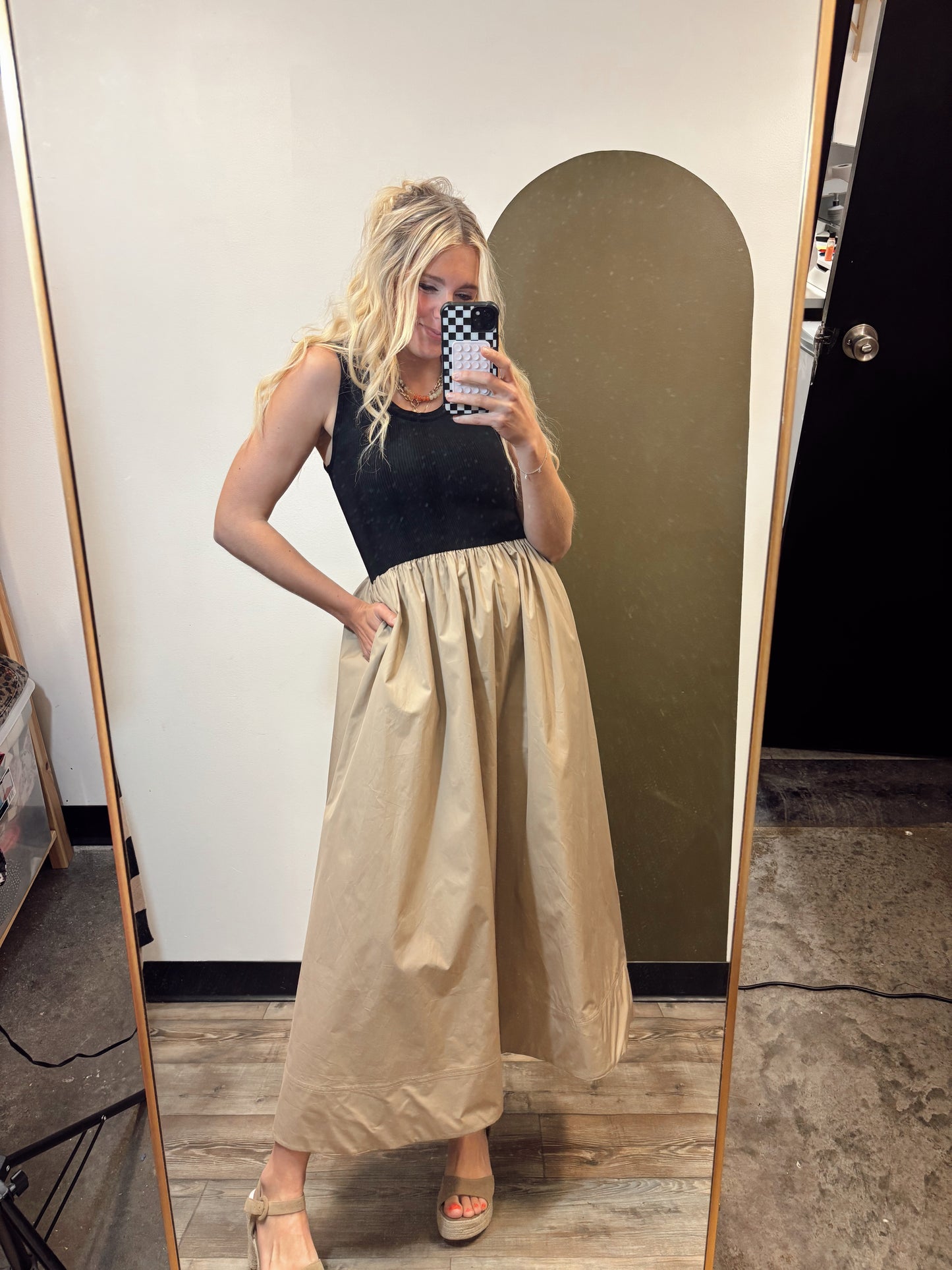 Camille Combo Maxi Dress