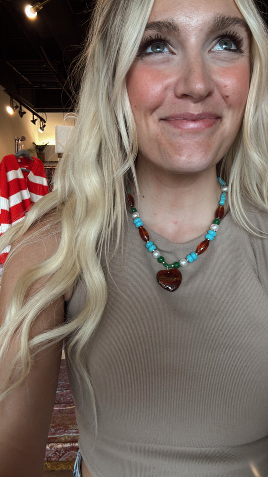Island Heart Necklace