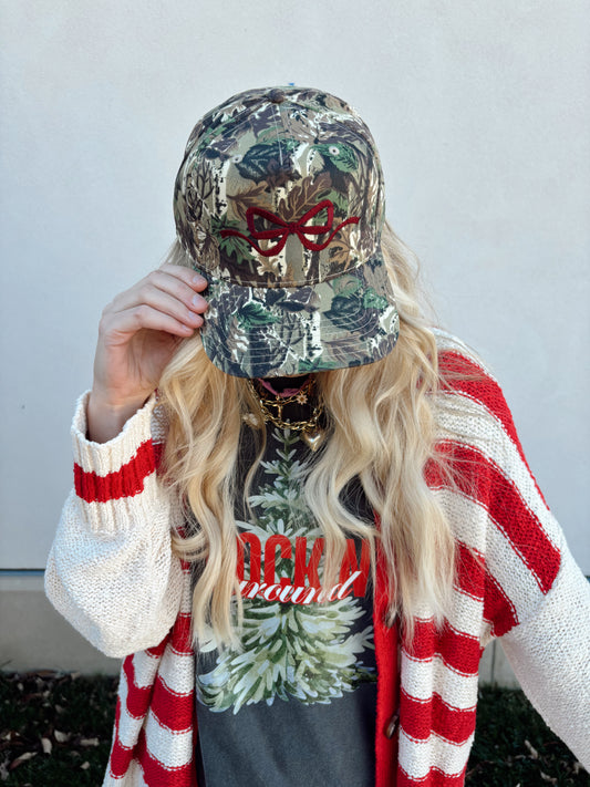 Camo Bow Hat