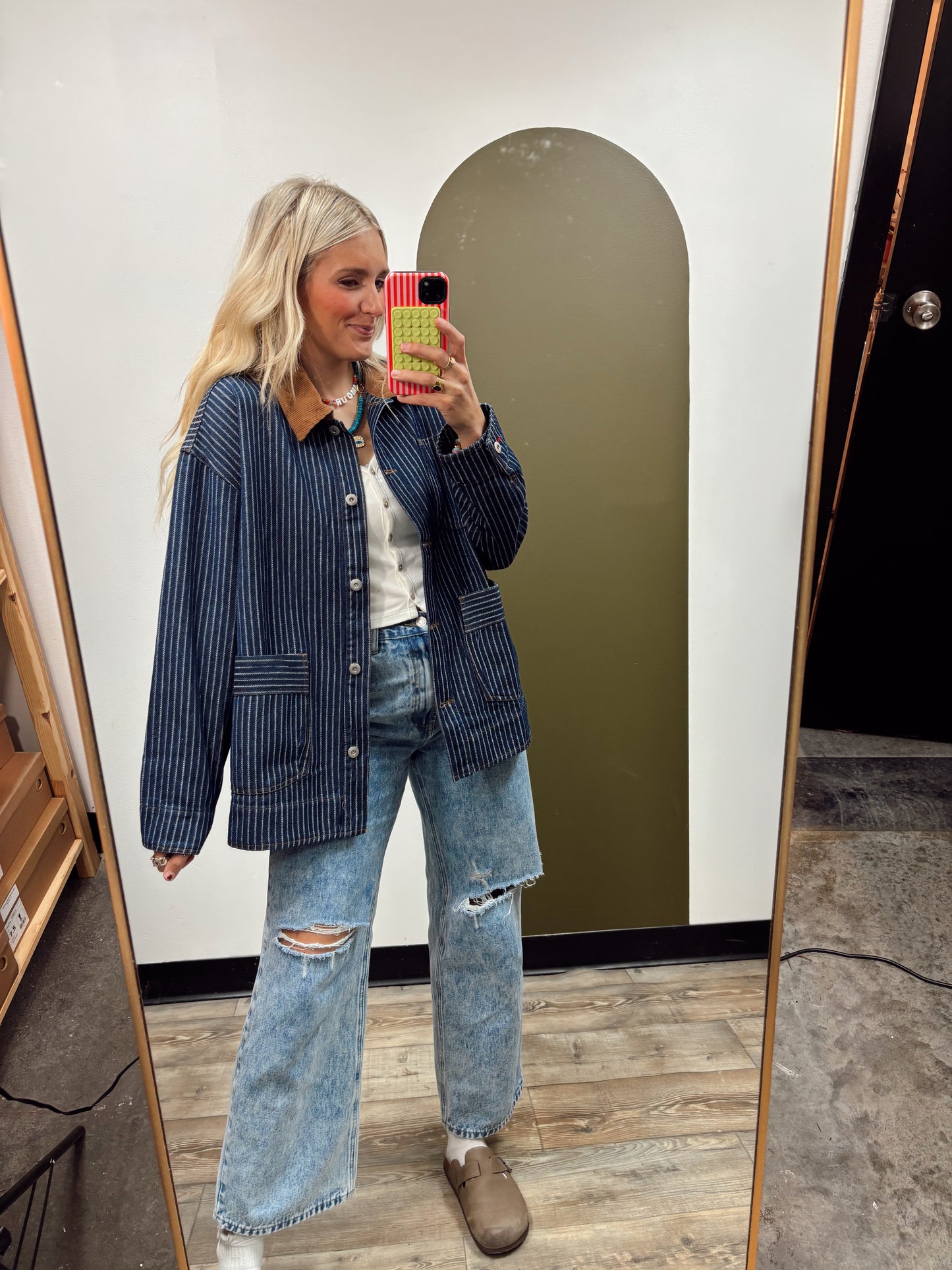 Paris Cord Shacket