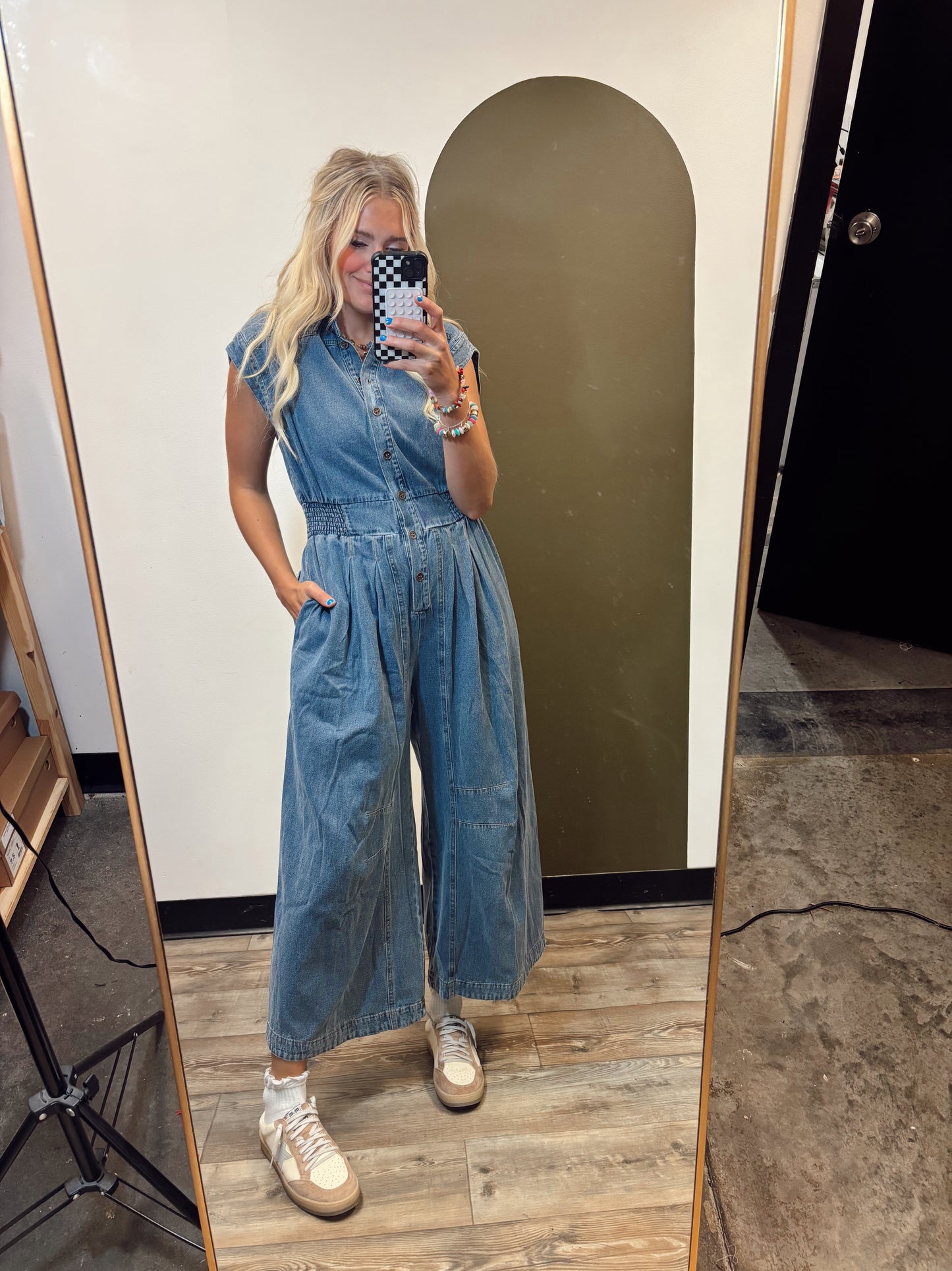 Ophelia Denim Jumpsuit