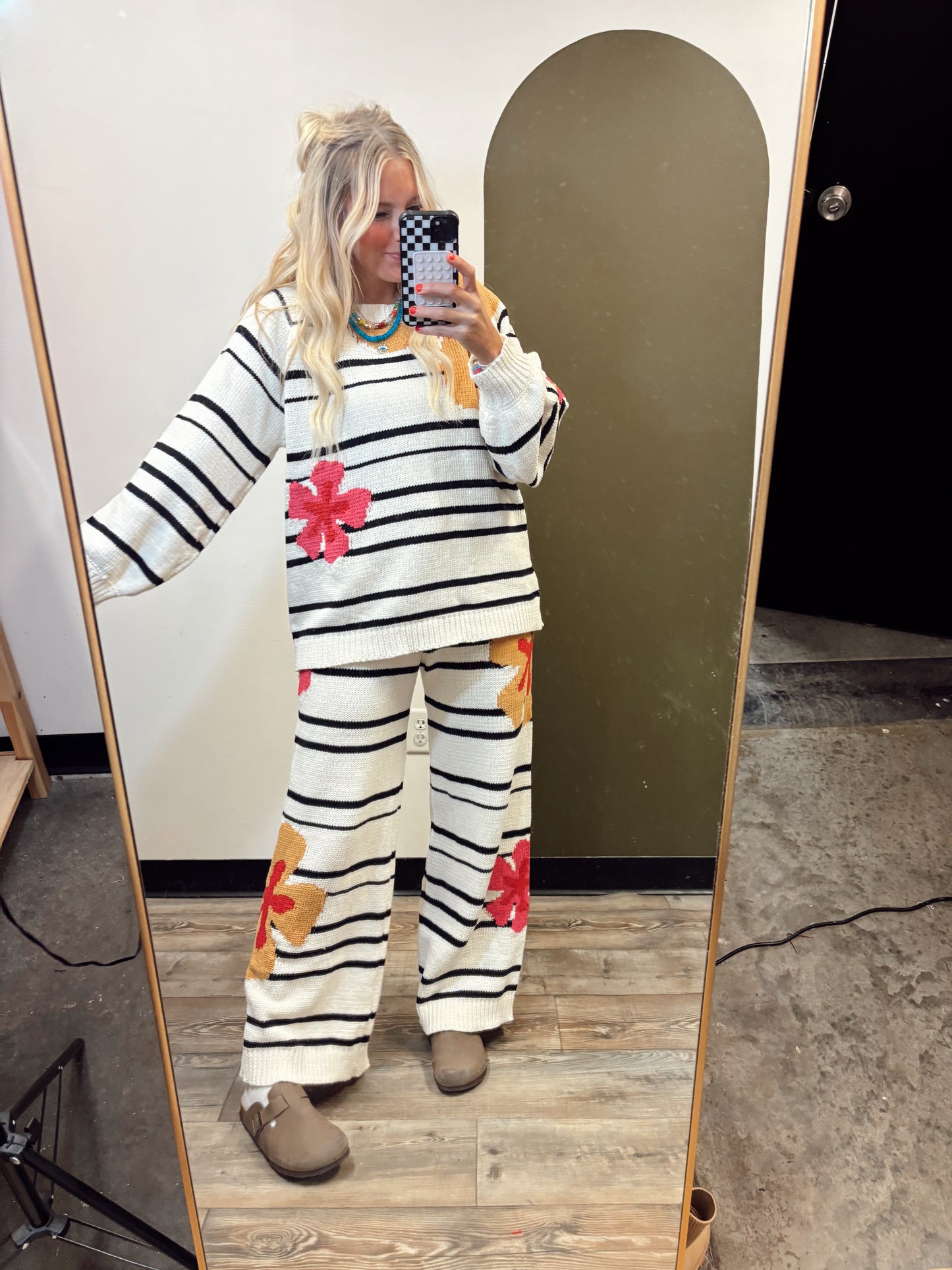 Fiona Chenille Sweater Set
