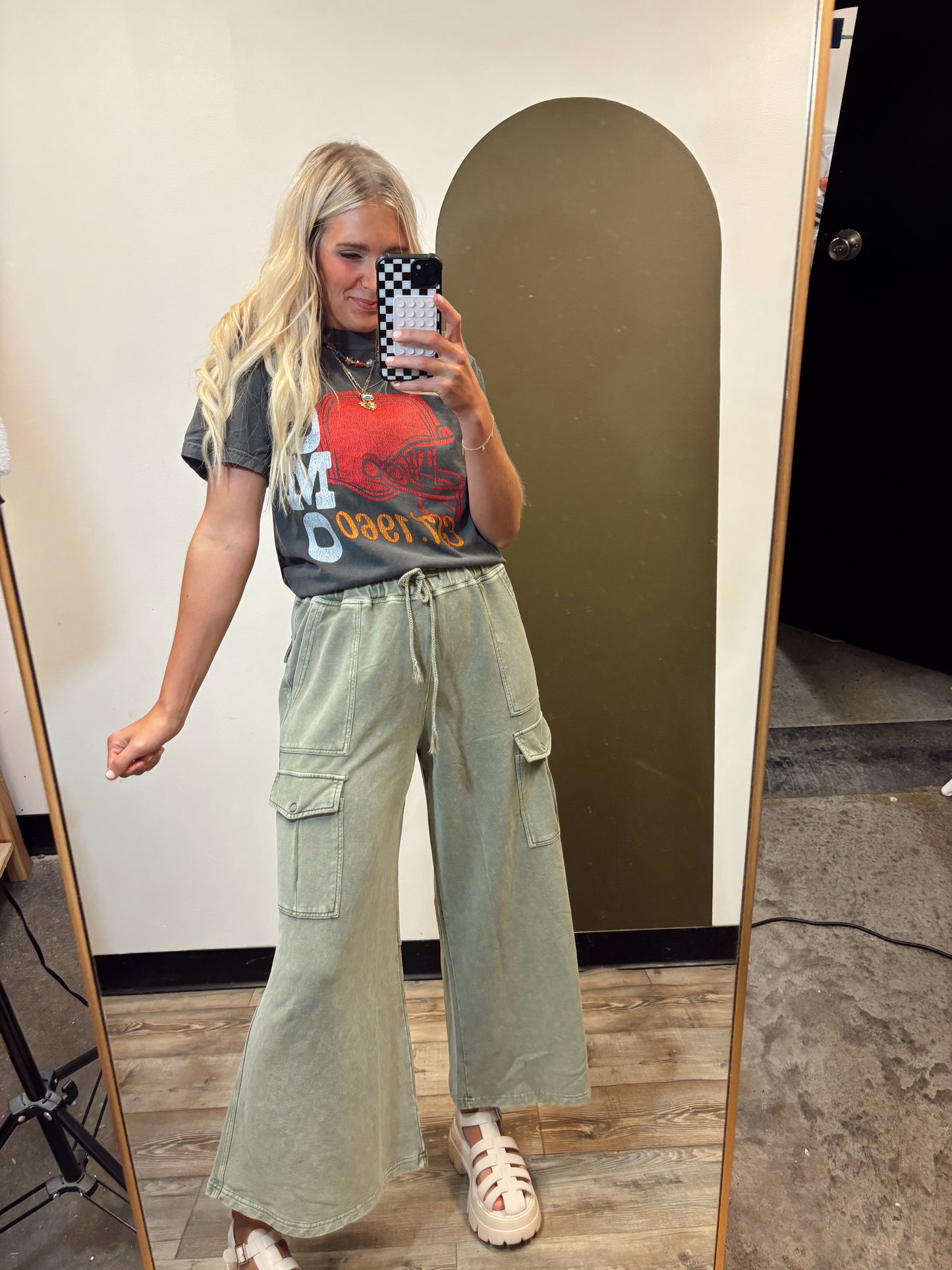 Alivia Cargo Pant (Sage)