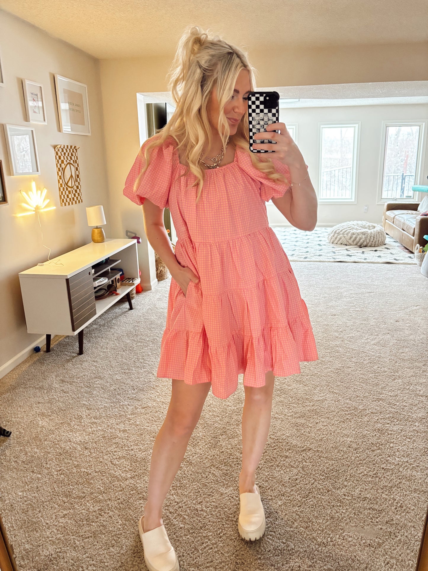 Park Date Gingham Dress