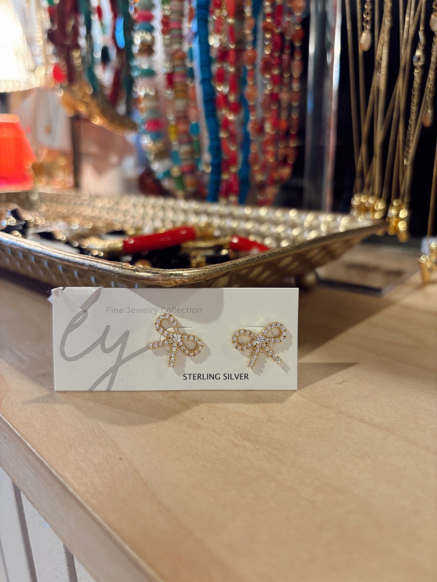 Shine Mini Bow Earring