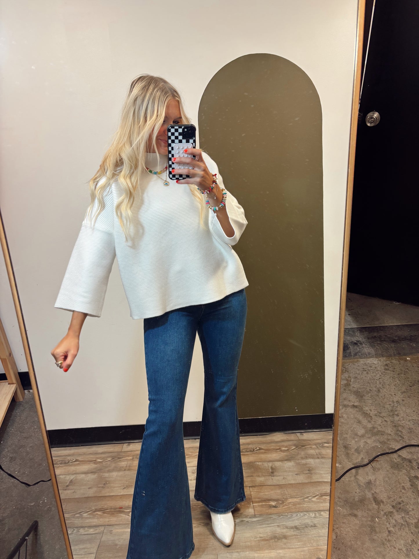 Not So Casual Top (Cream)