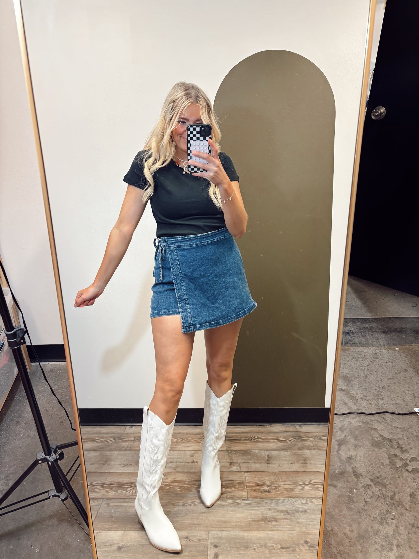 Kristie Tie Skort