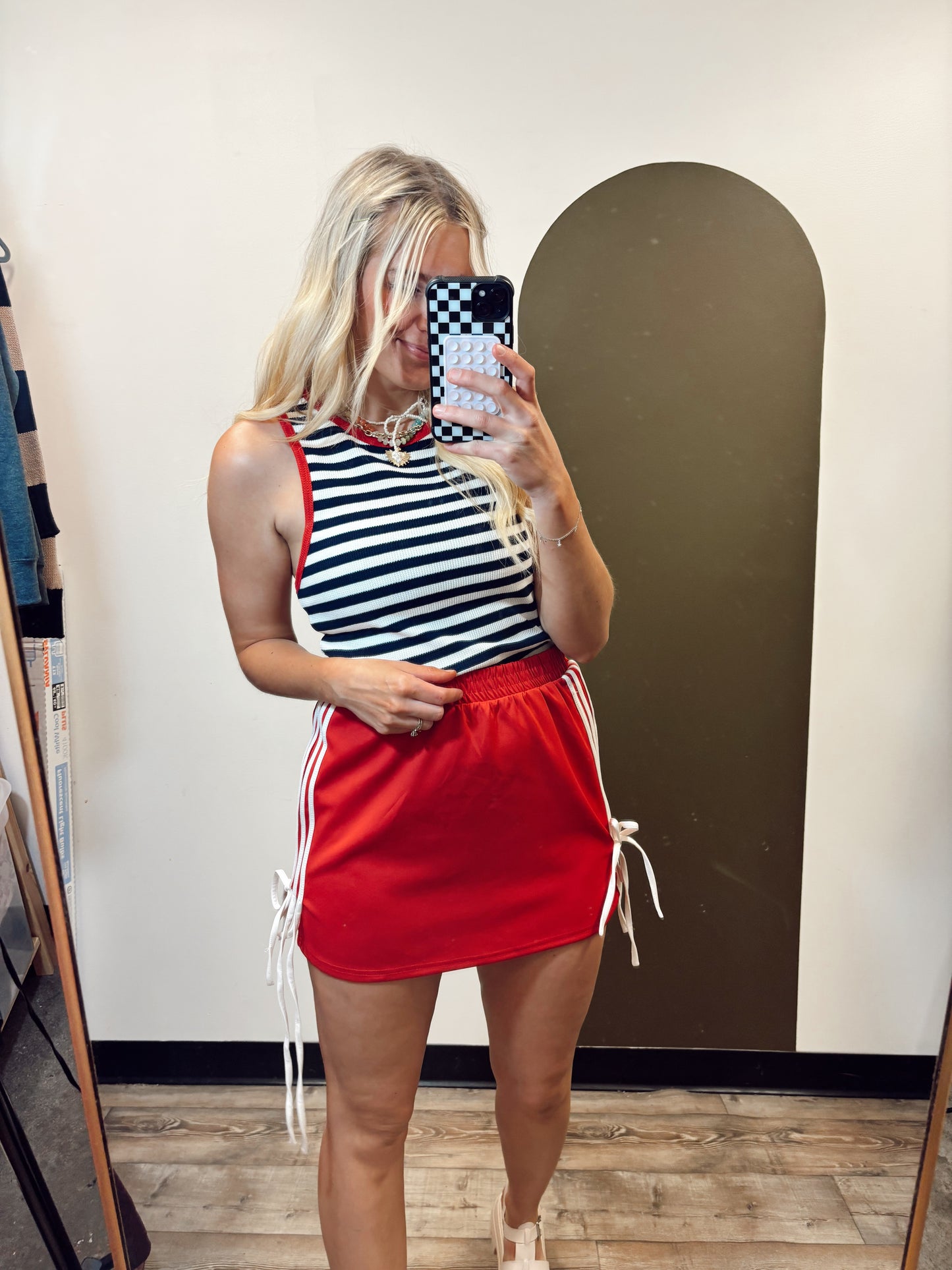 In The Navy Stripe Tank