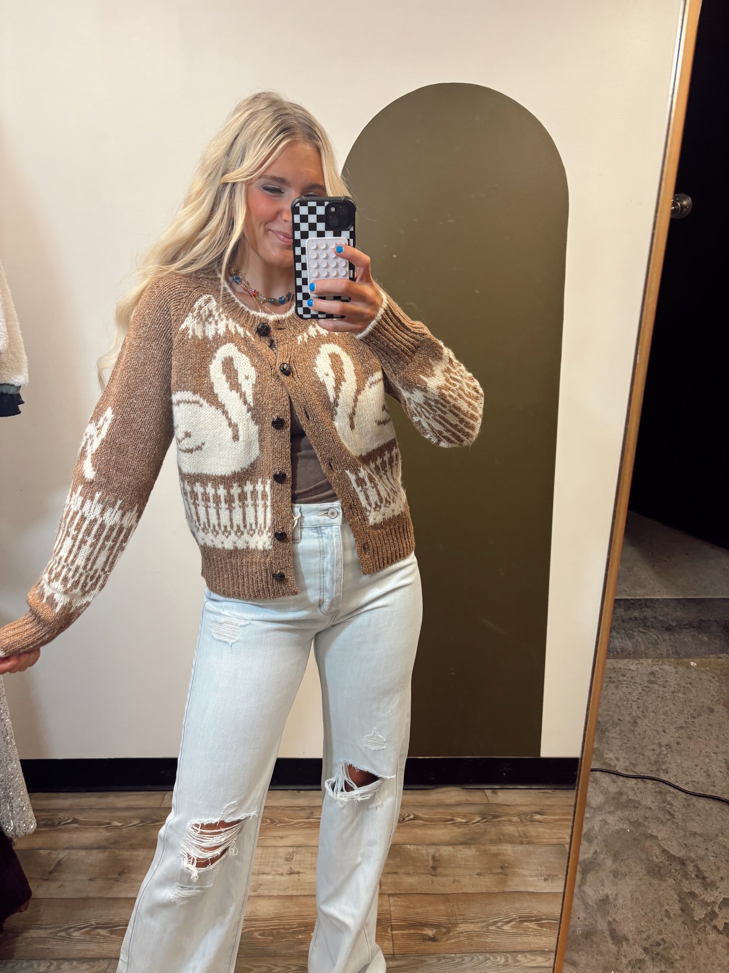 Swan Dive Sweater