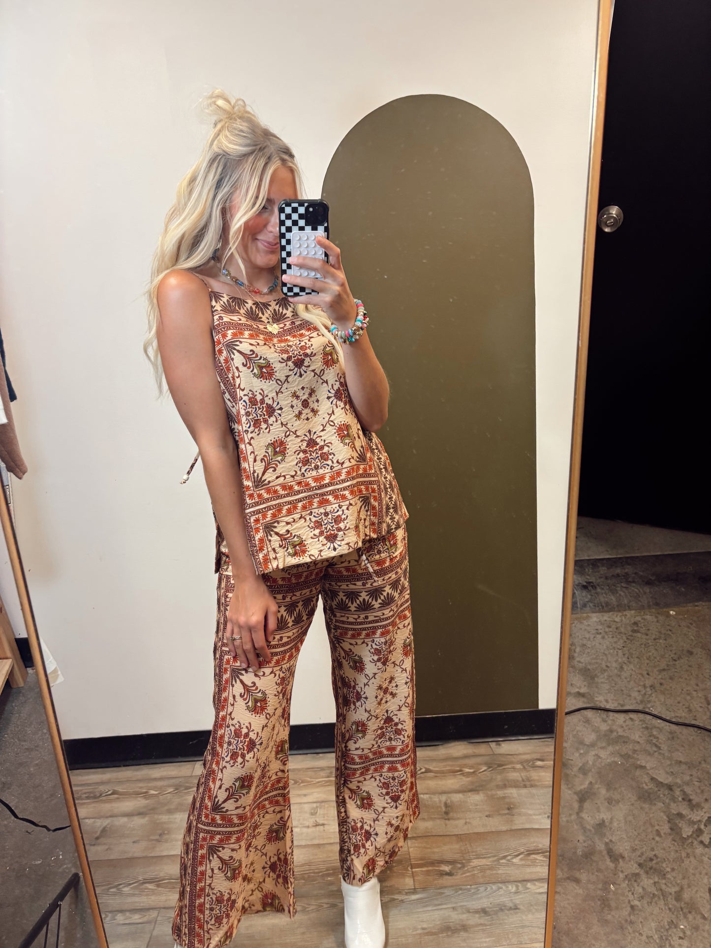 Meg Printed Tank Set