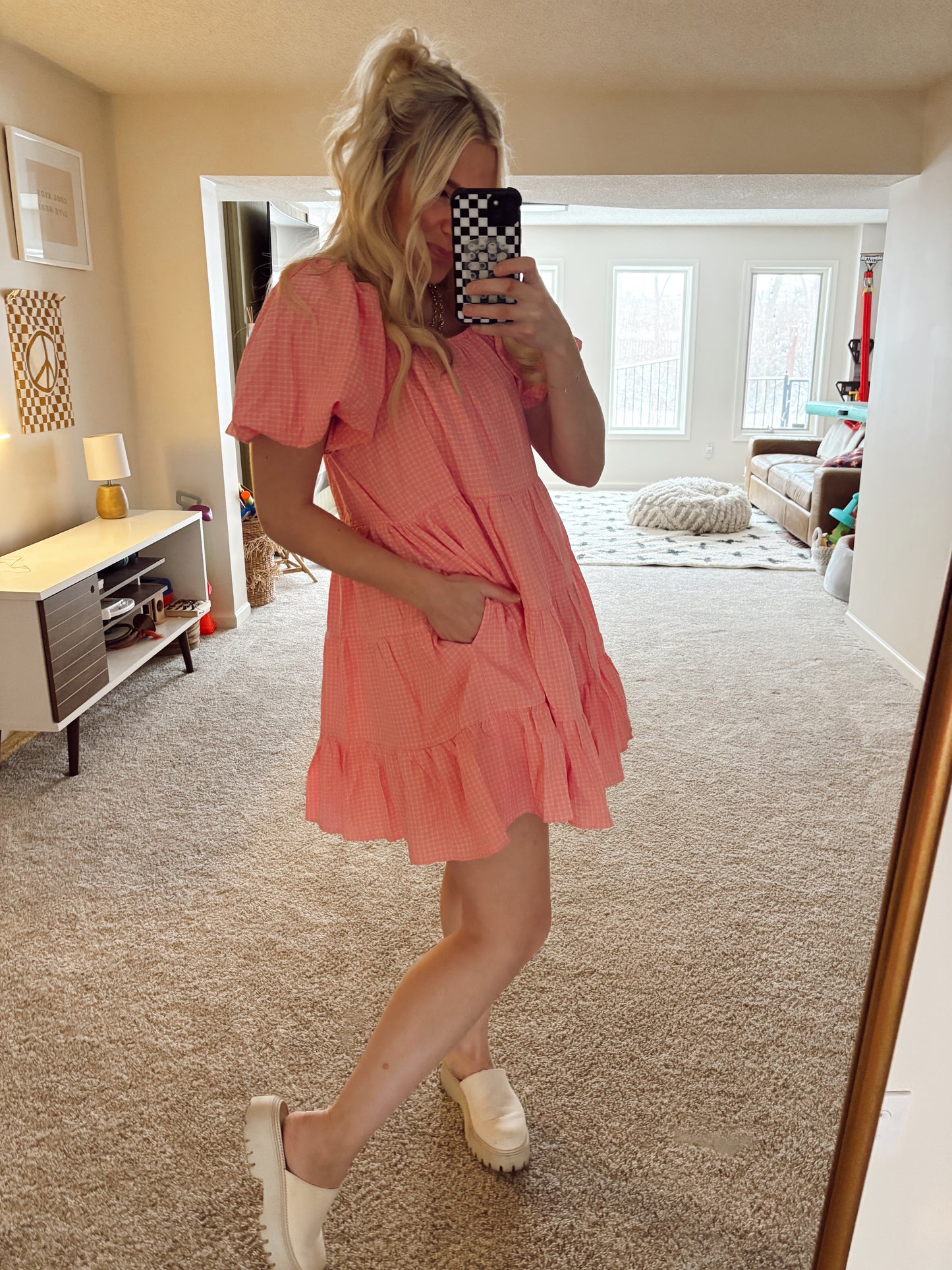 Park Date Gingham Dress