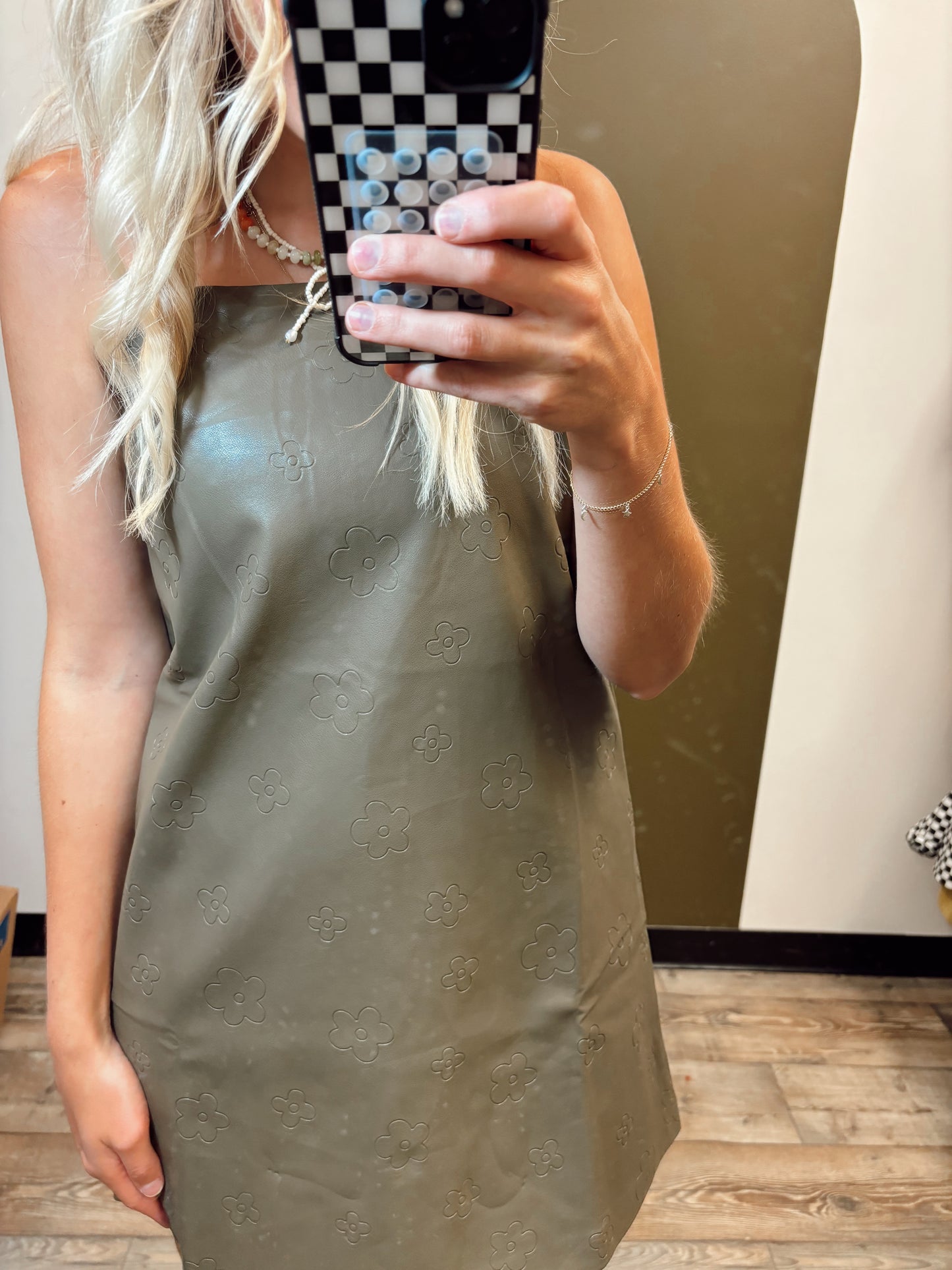 Primrose Vegan Leather Dress