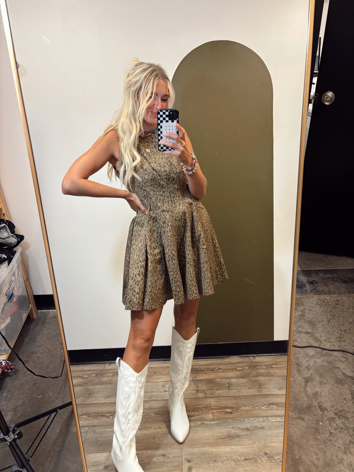 These Days Leopard Dress