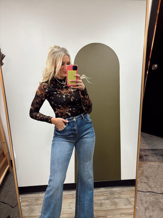 Genevieve Floral Top