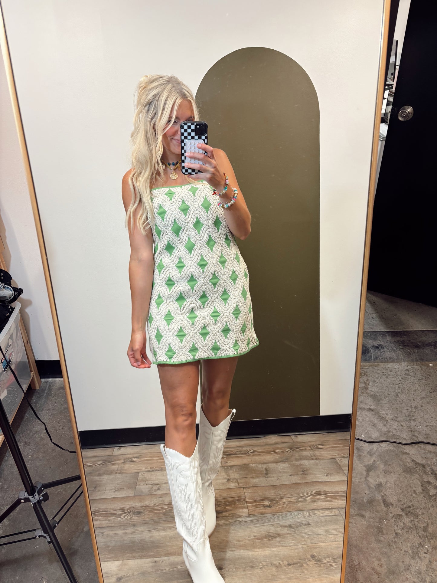 Diamond Darling Mini Dress