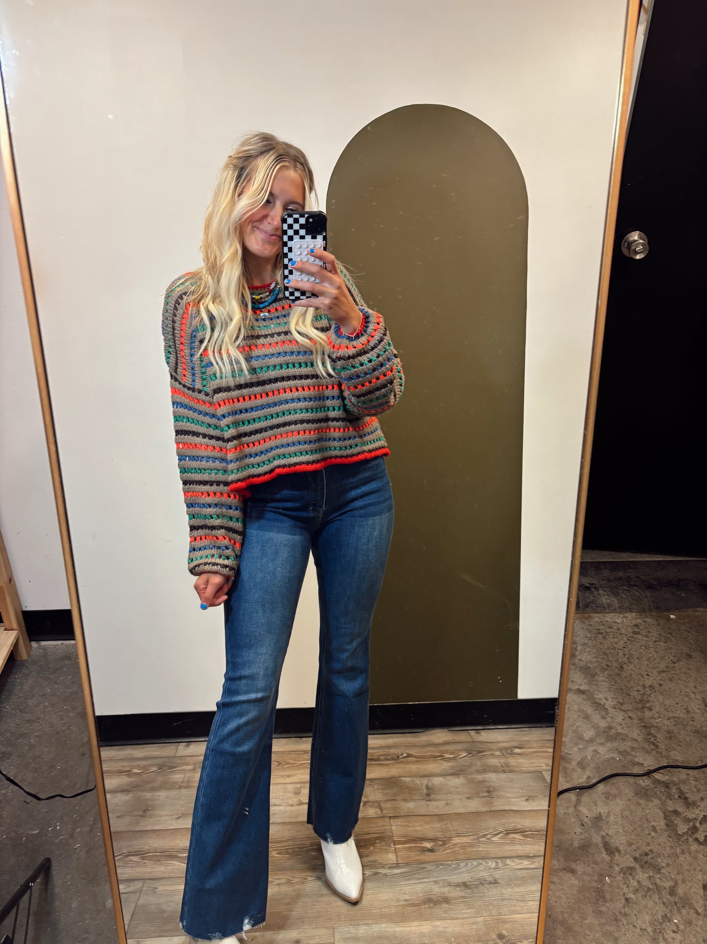 Bright Spot Stripe Sweater
