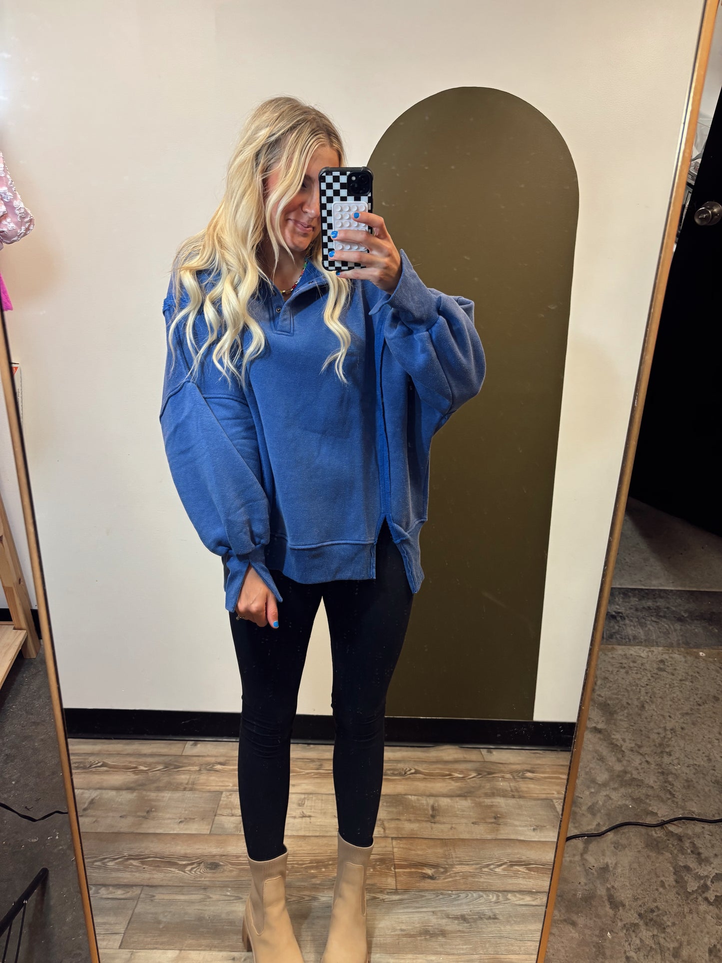 Paris Pullover (Blue)