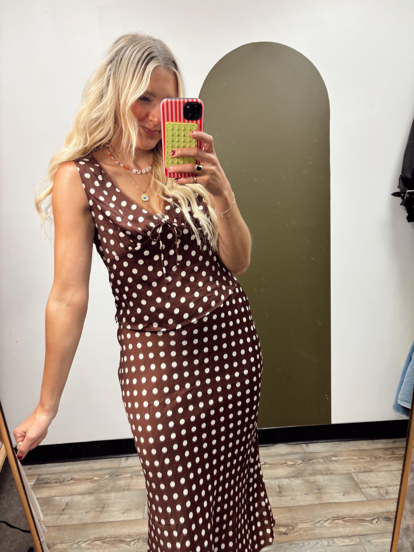 Magnolia Polka Dot Midi Set