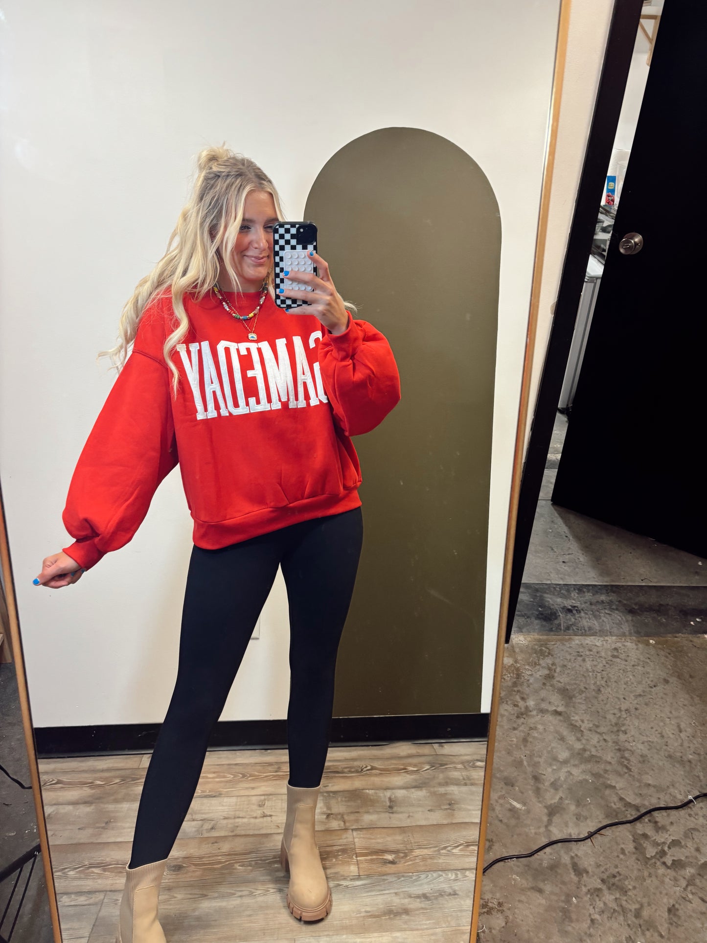 Gameday Sweatshirt (Red)