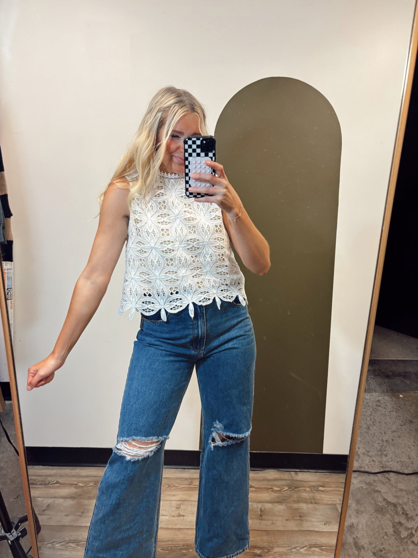 Lissa Lace Top