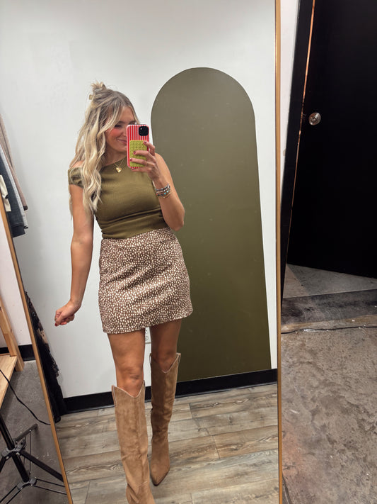 Forest Friend Mini Skirt
