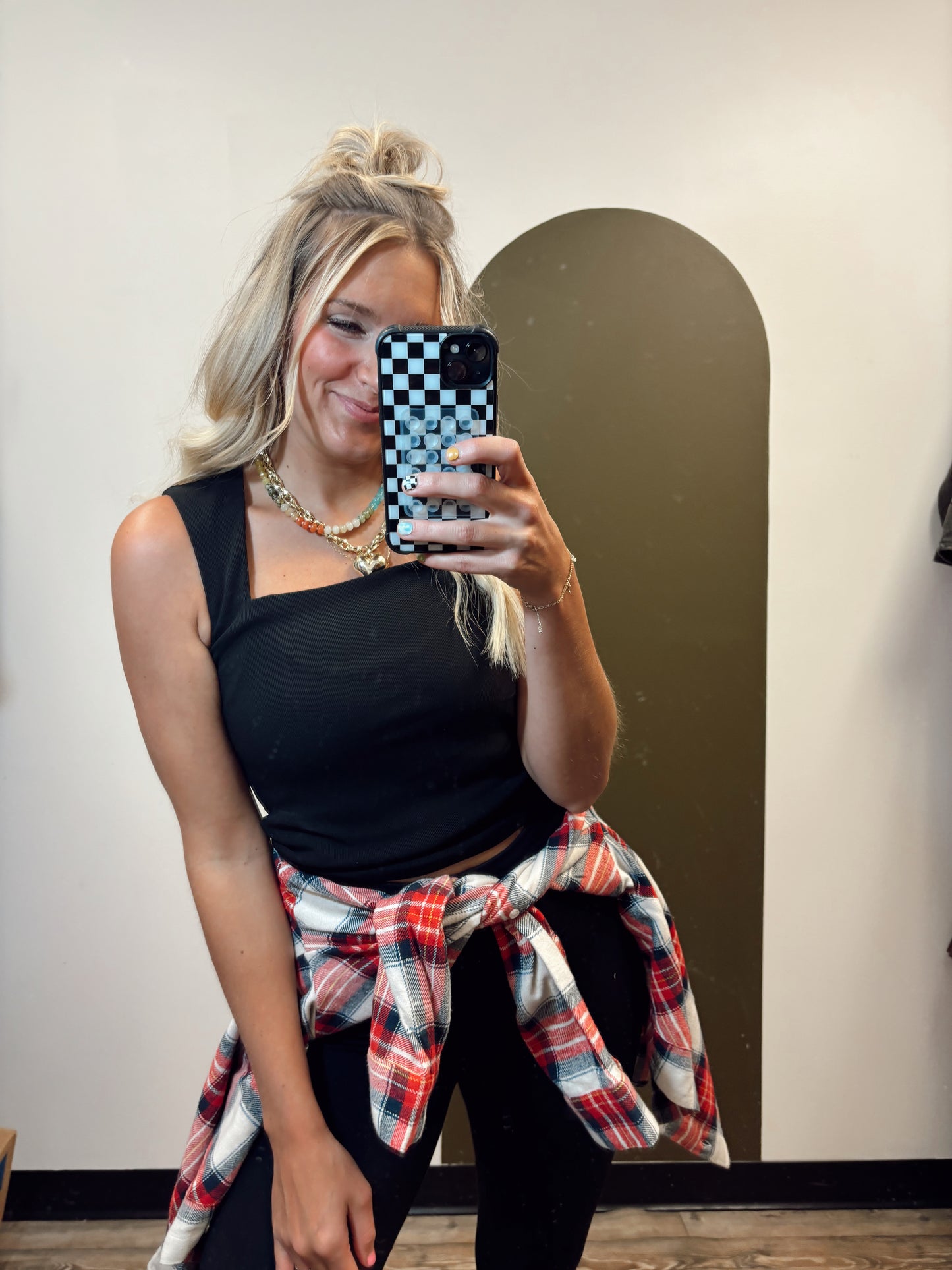 Mina Square Neck Top