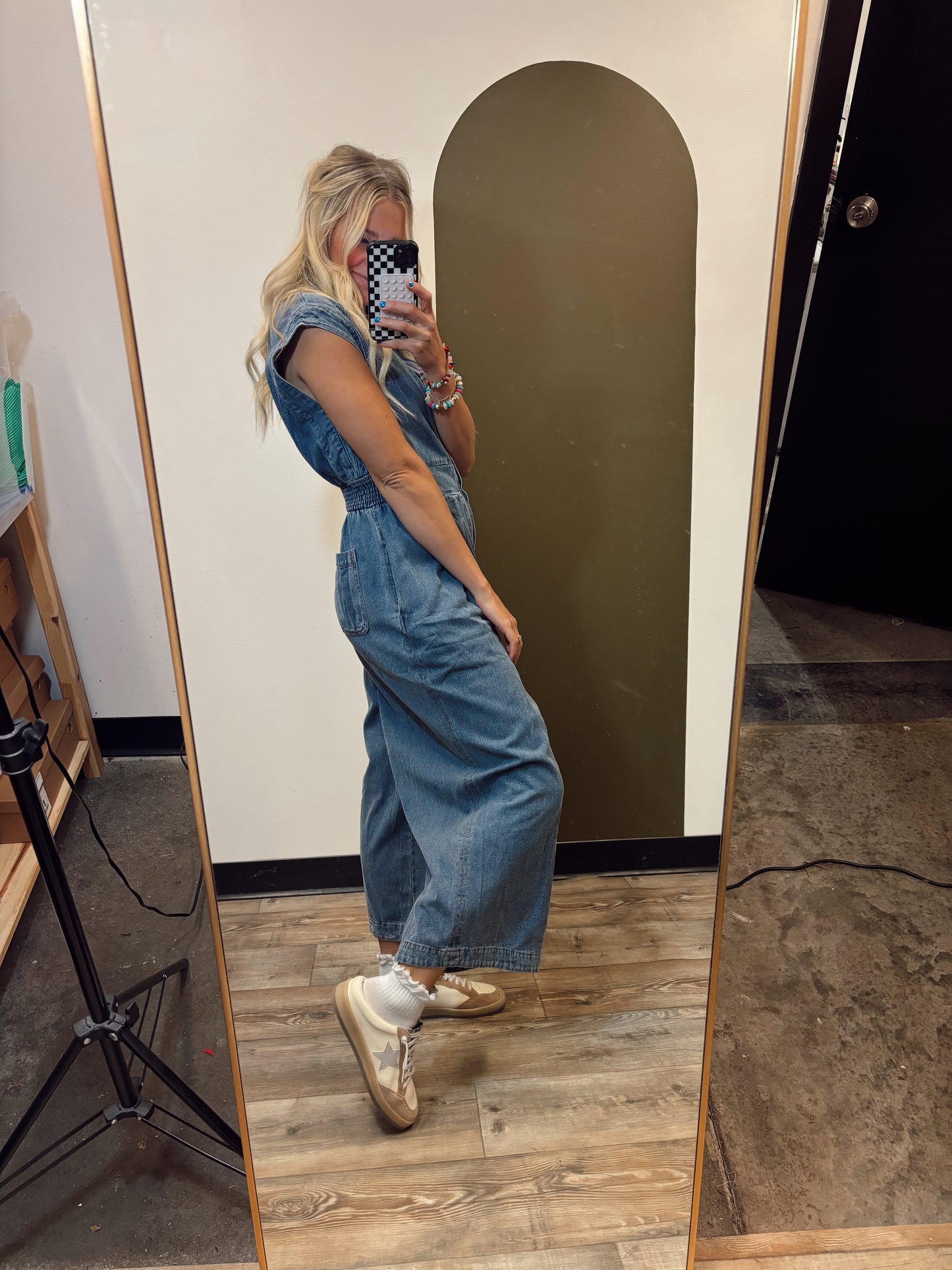 Ophelia Denim Jumpsuit