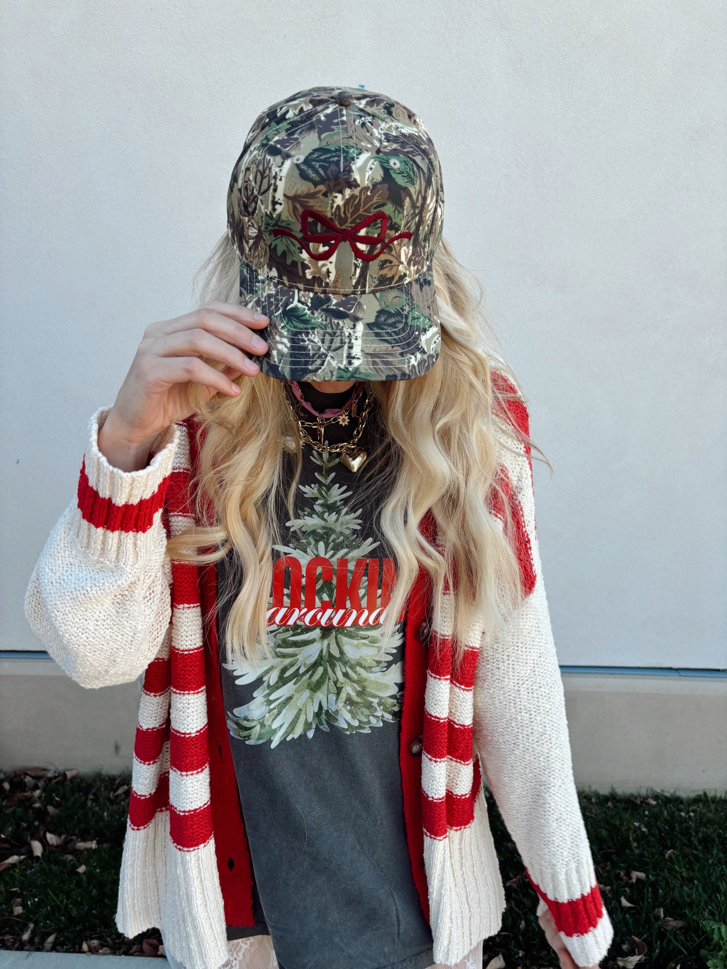 Camo Bow Hat