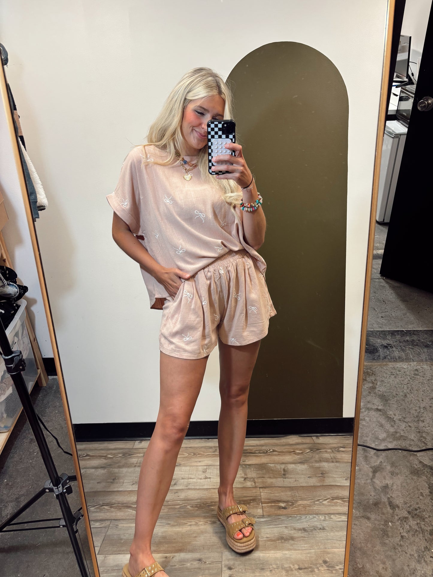 Little Bow Pink Set