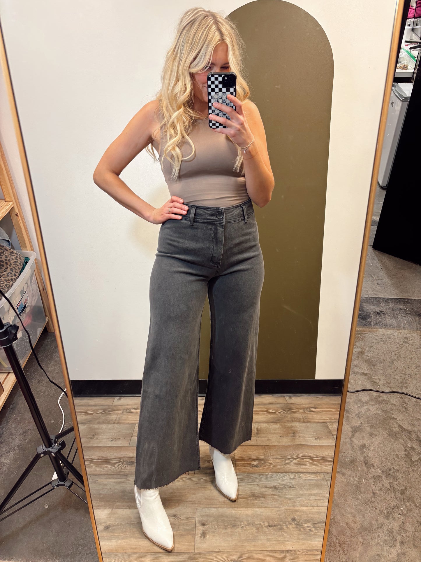 Grey Skies Jean