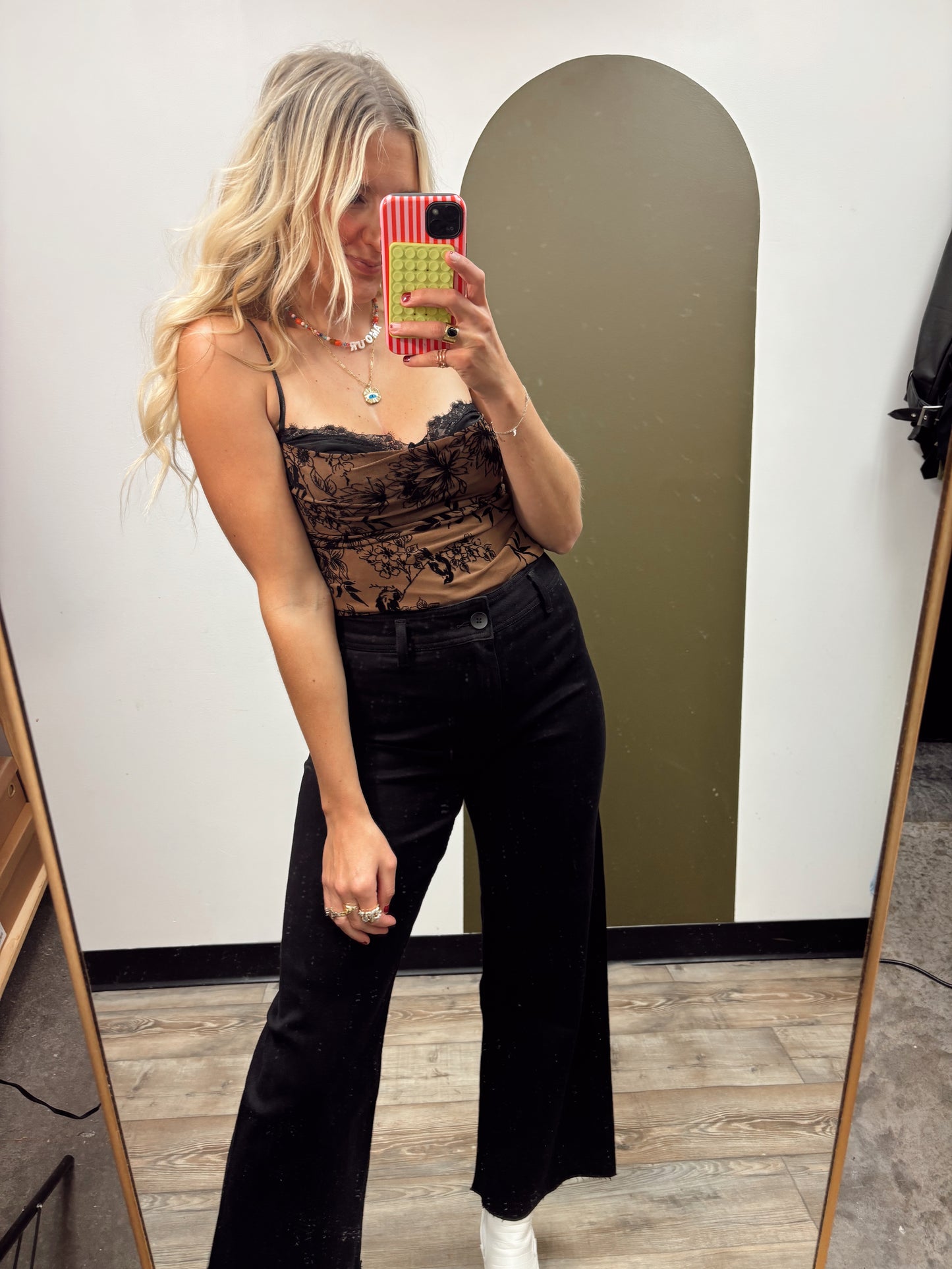 Black Forest Bodysuit (Brown)