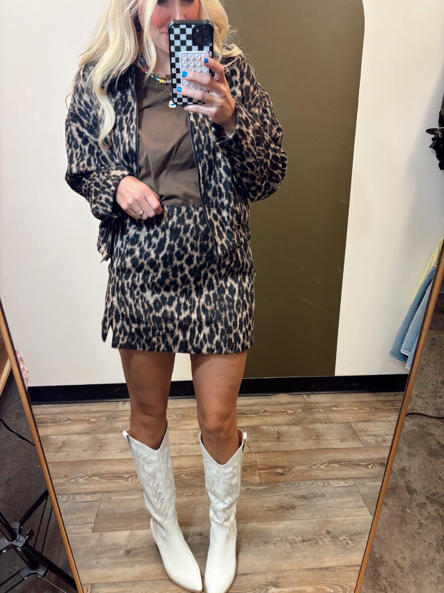 Vivian Leopard Mini