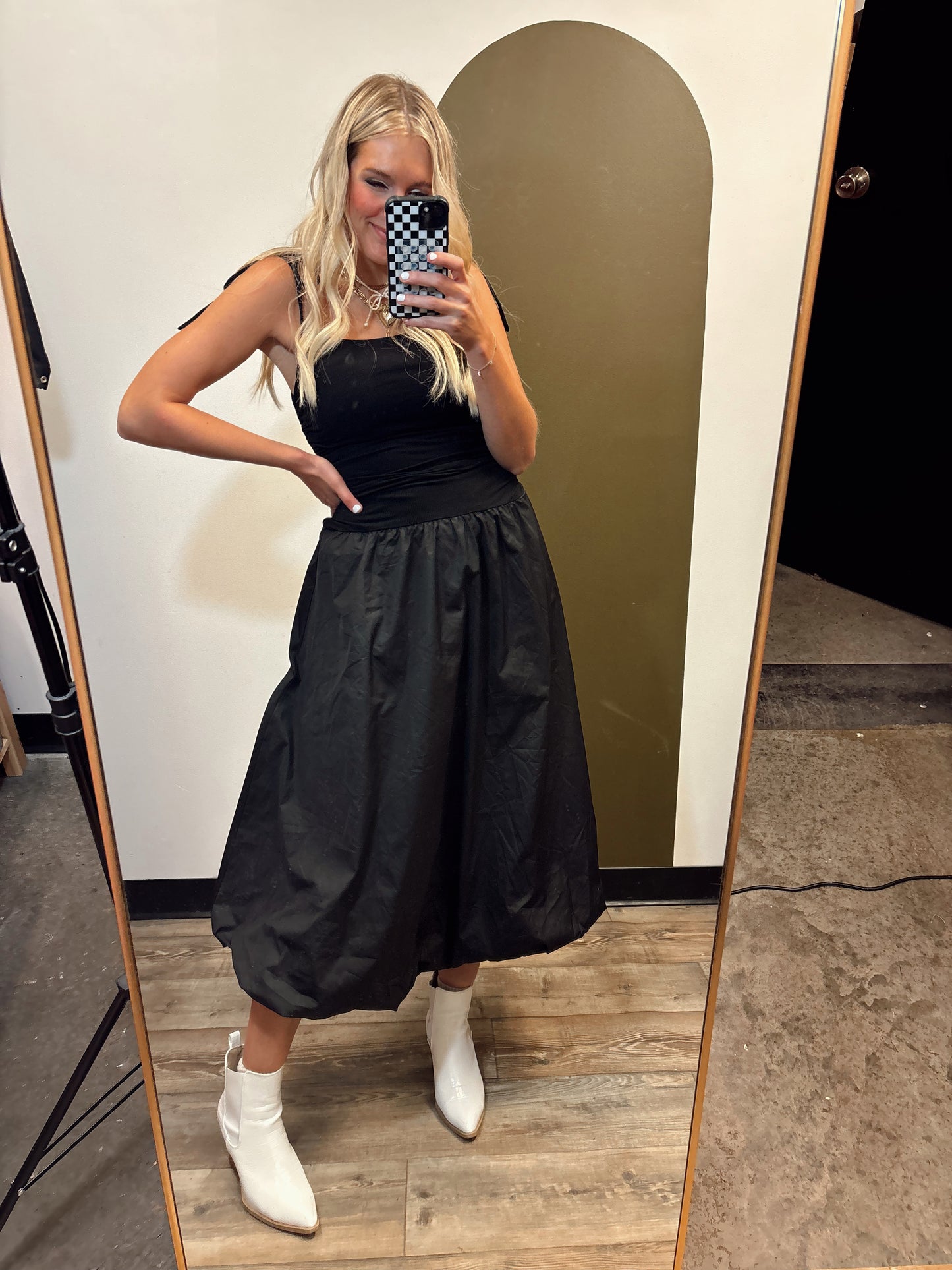 Jenna Drop Waist Maxi Dress