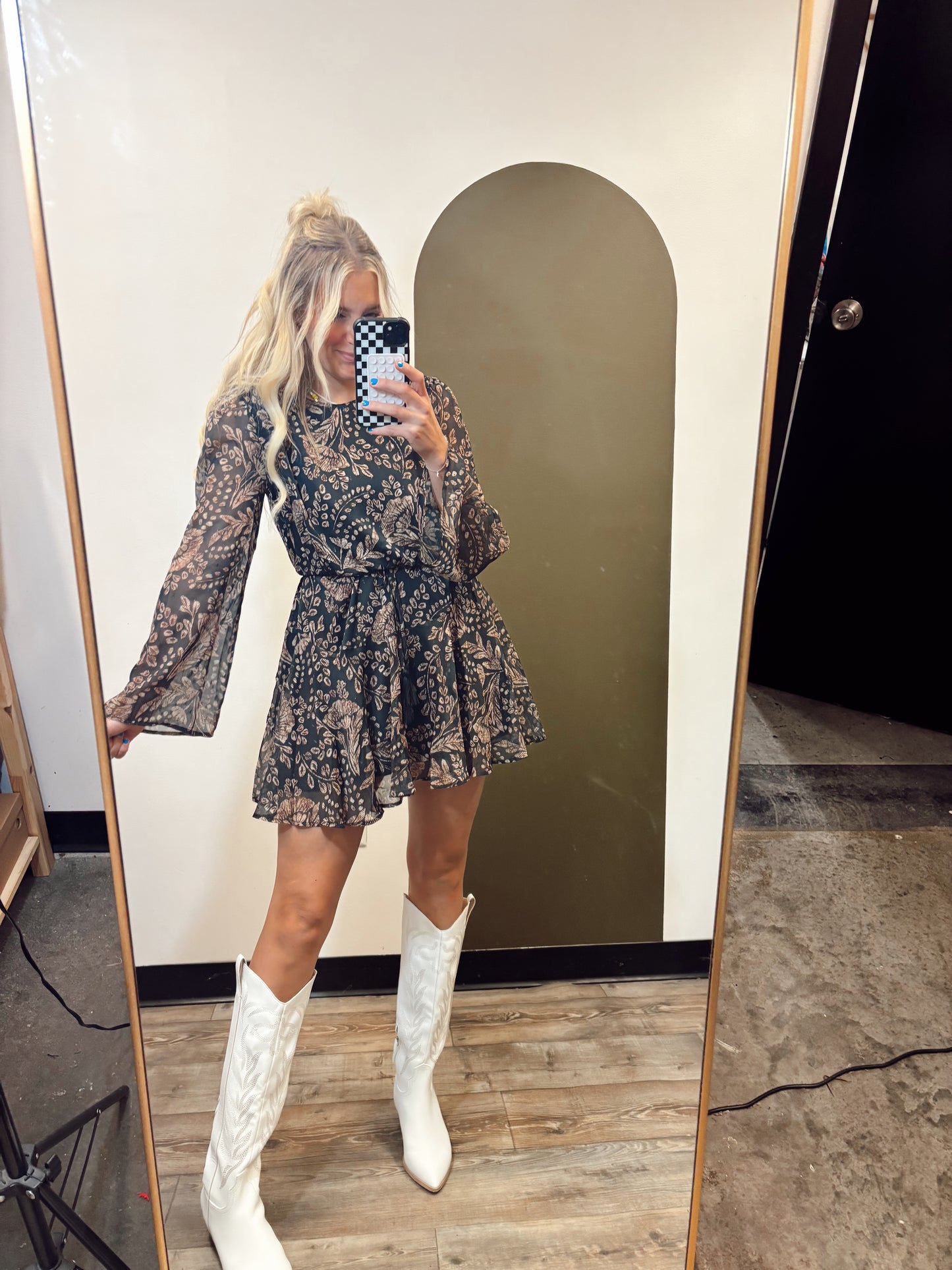 Celeste Paisley Dress