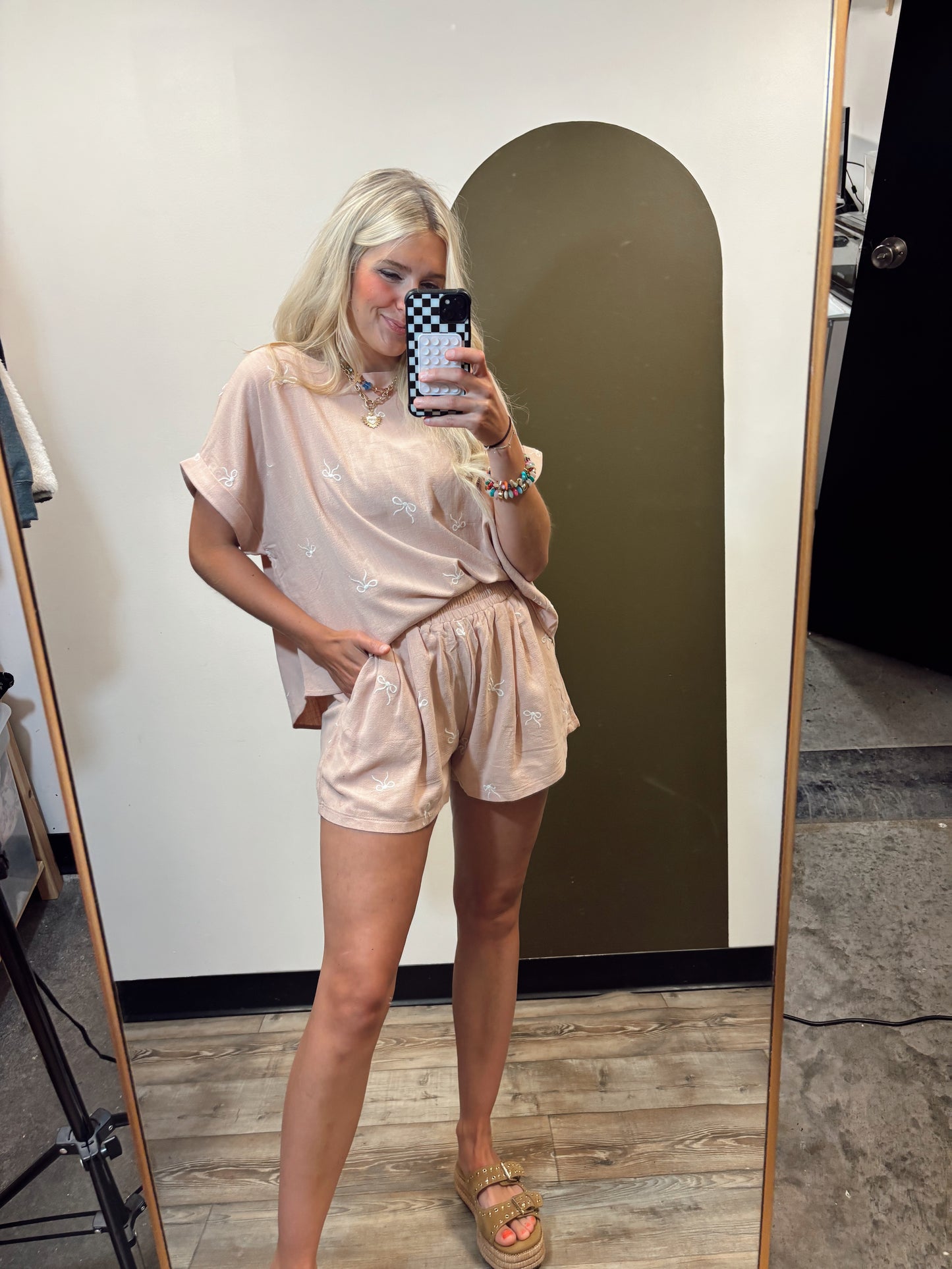 Little Bow Pink Set
