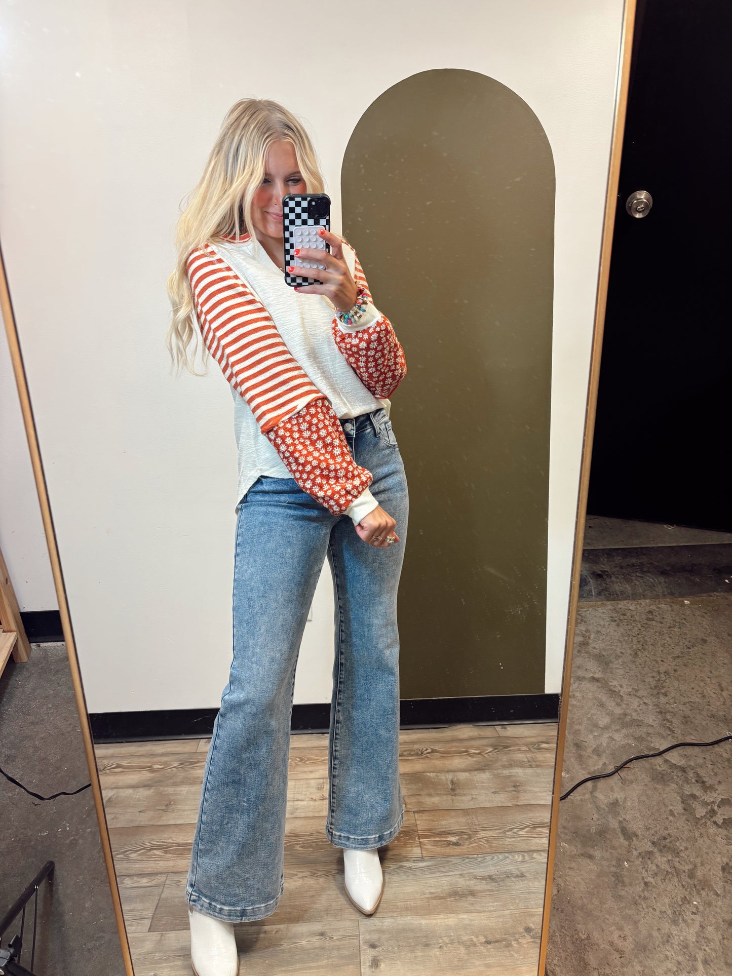 Lilly Contrast Top