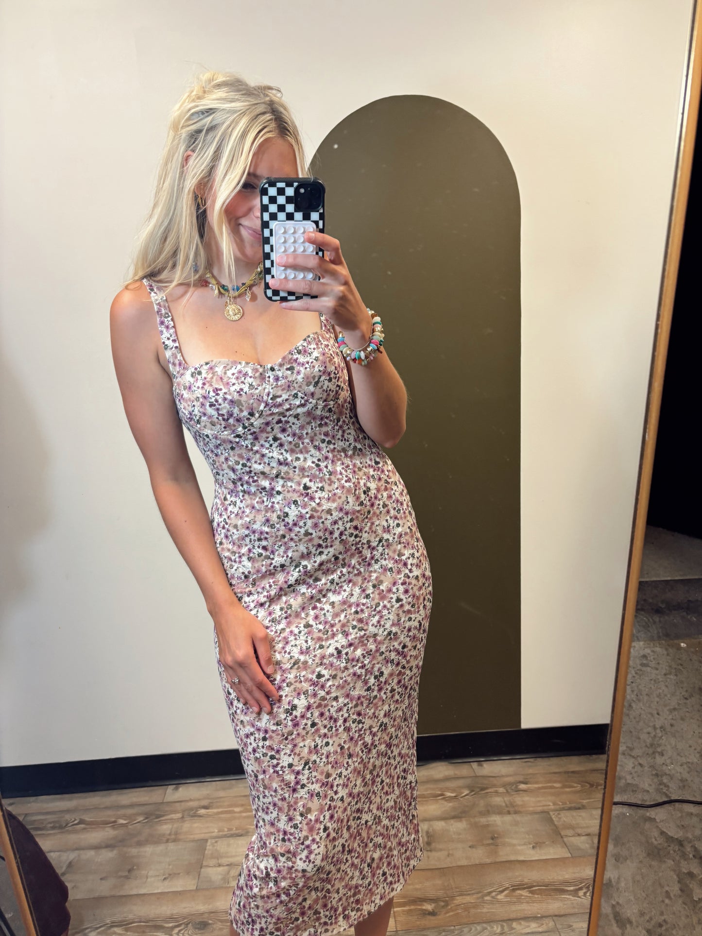 Mulberry Lane Midi Dress