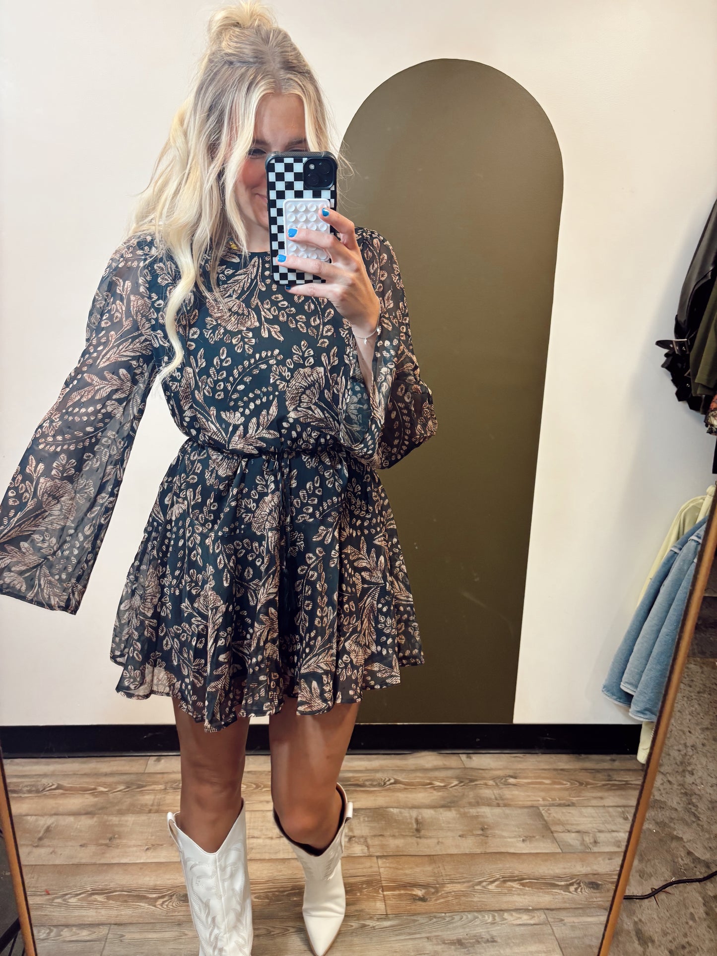 Celeste Paisley Dress