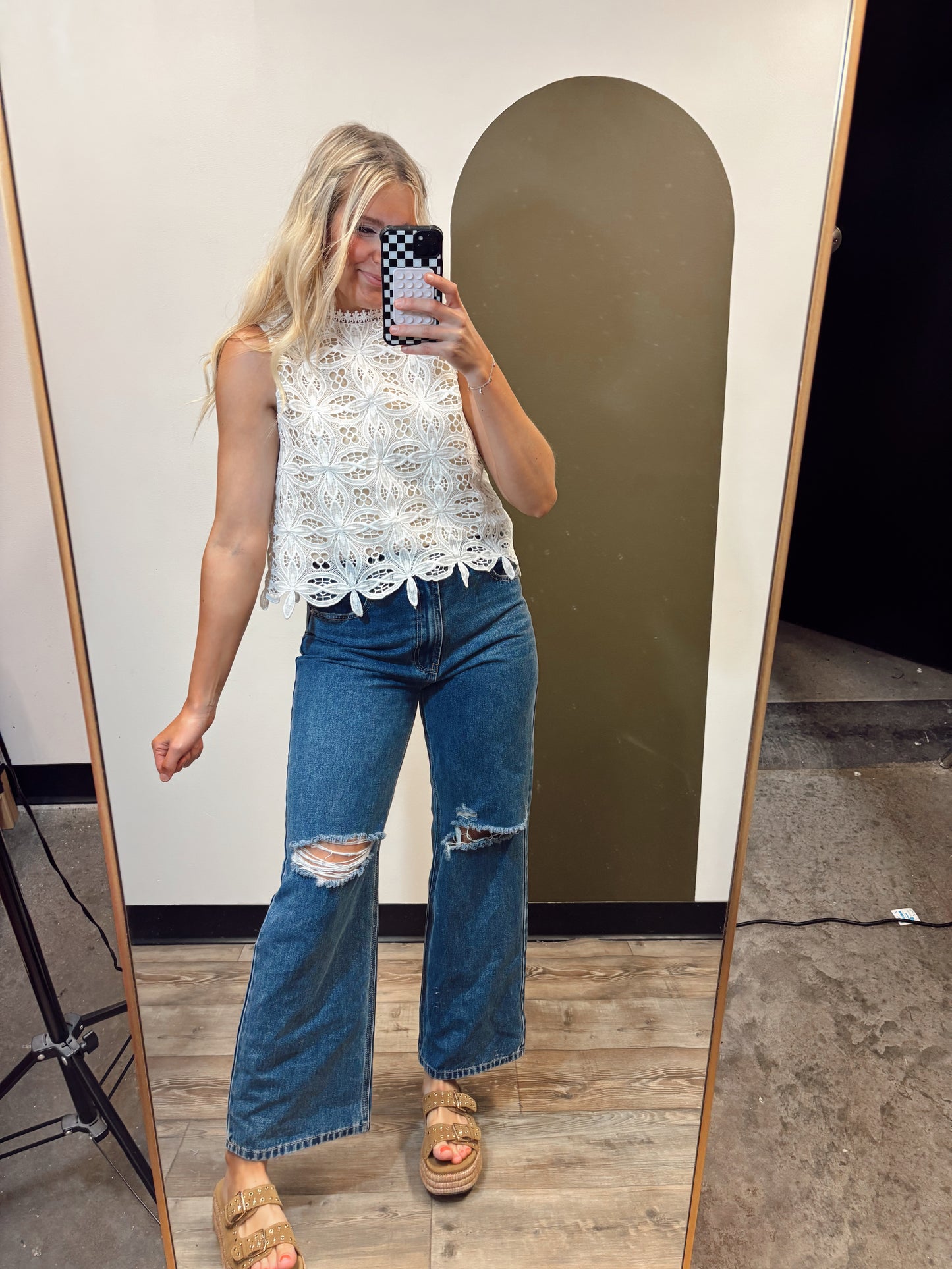 Lissa Lace Top