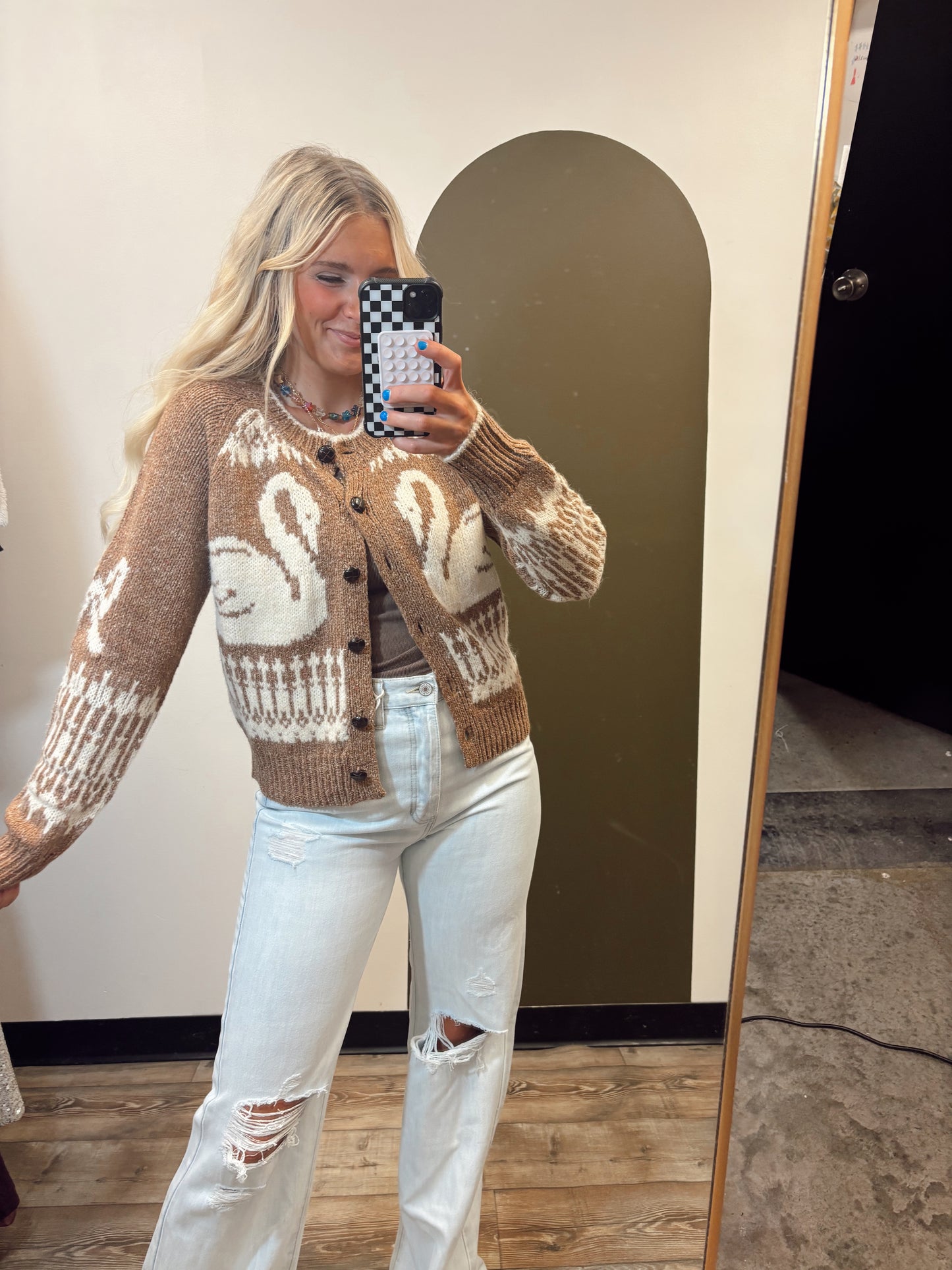Swan Dive Sweater