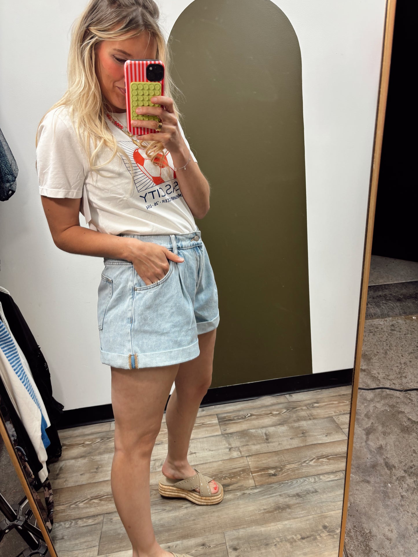 Baby Cuff Denim Short