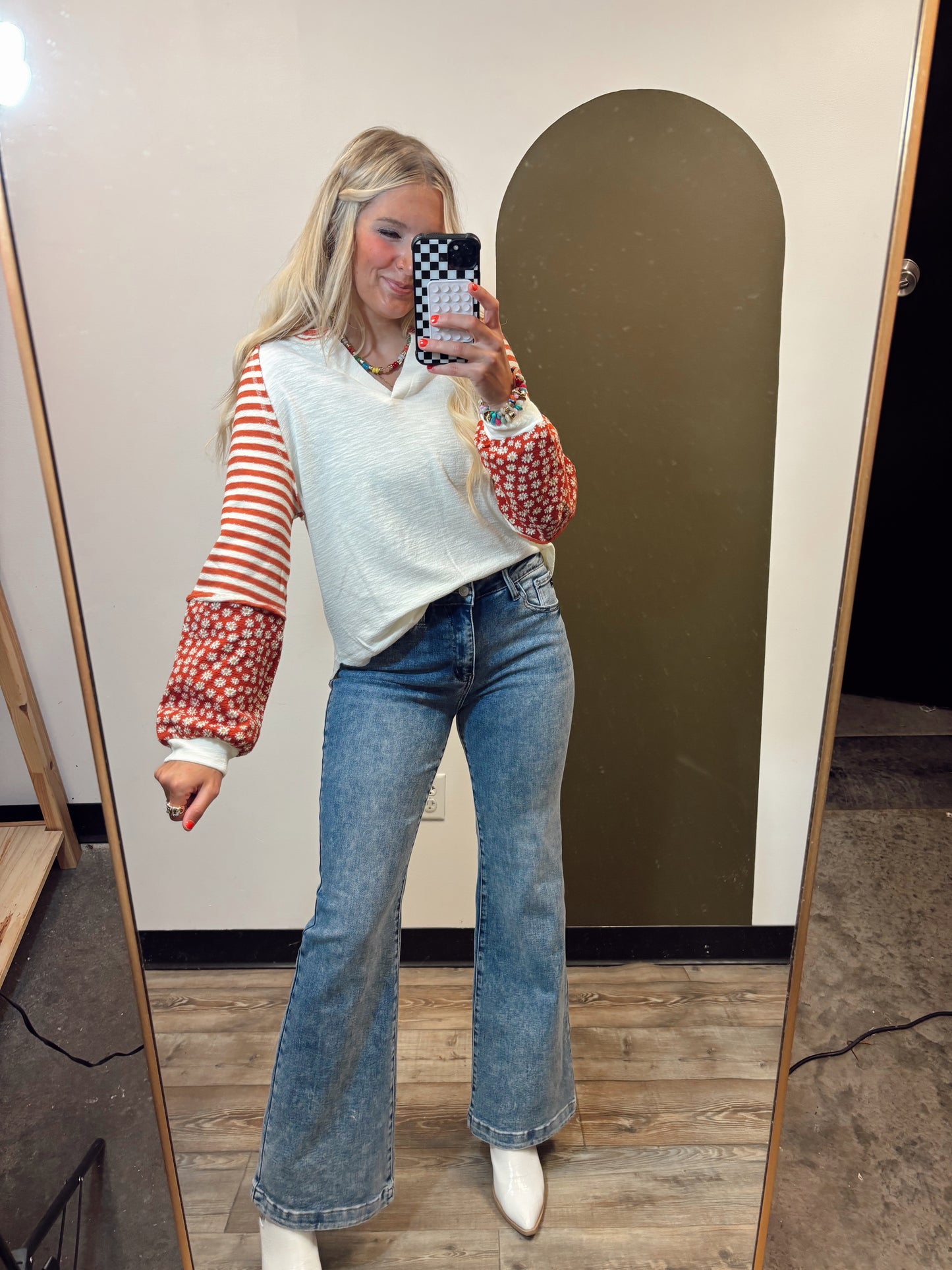 Lilly Contrast Top
