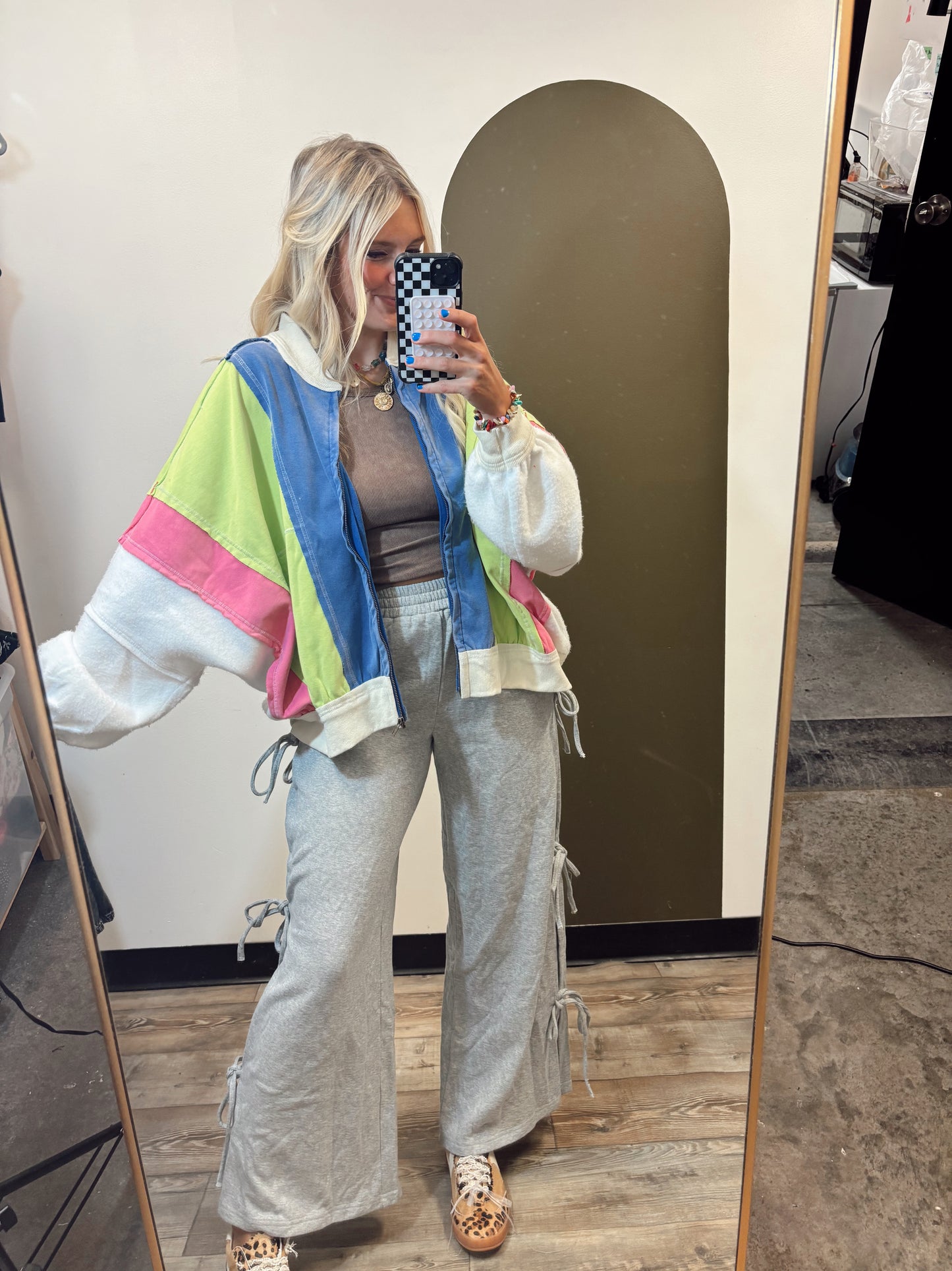 Starburst Zip Up