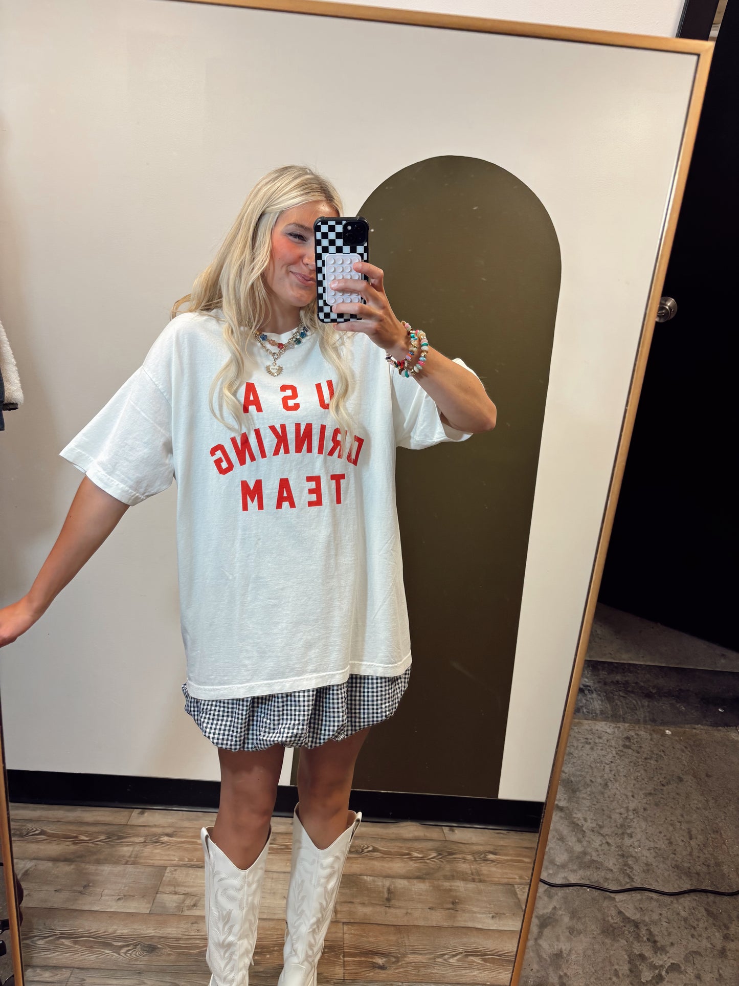 USA Drinking Team Tee