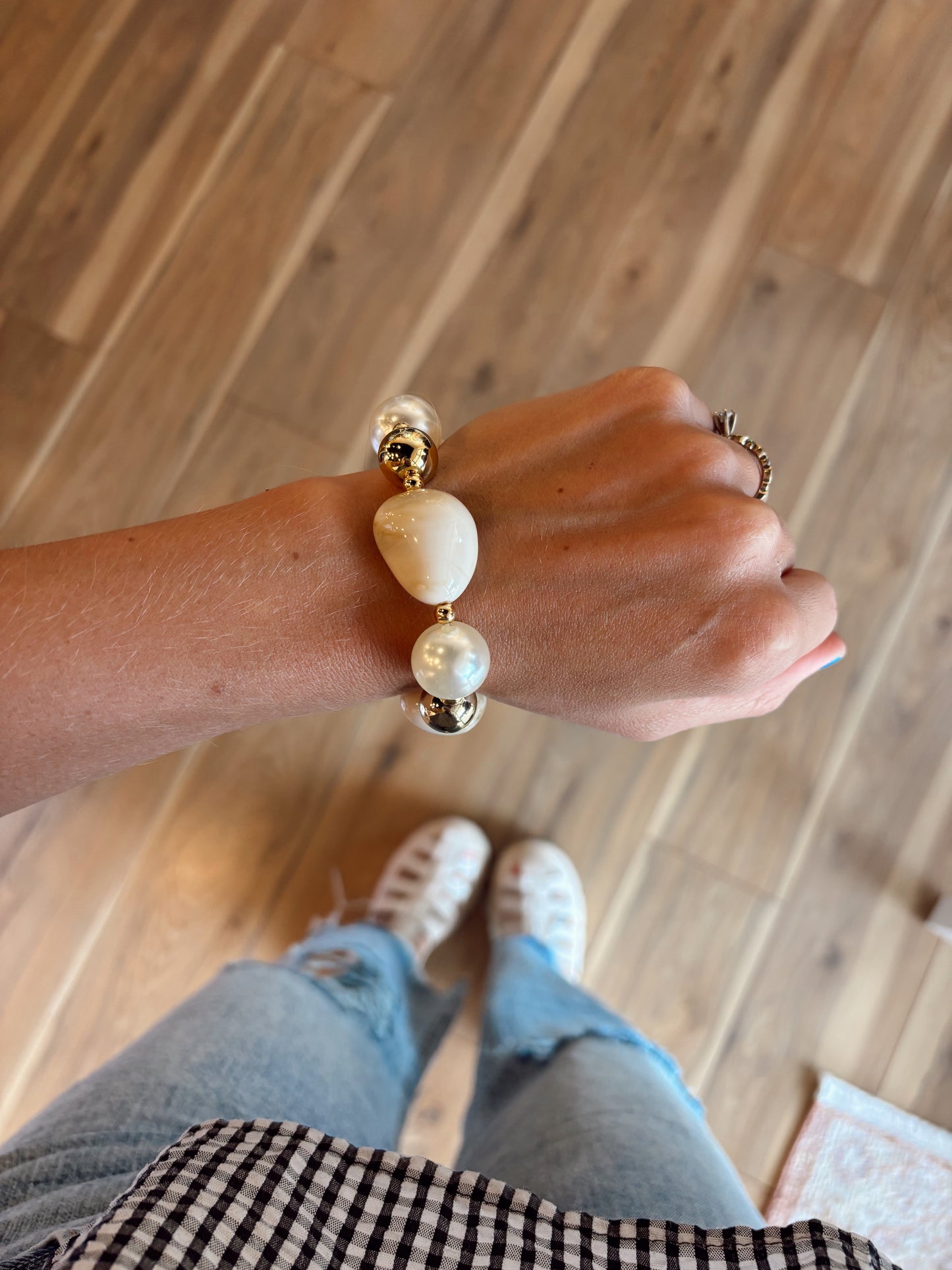 Its A Neutral Beaded Bracelet