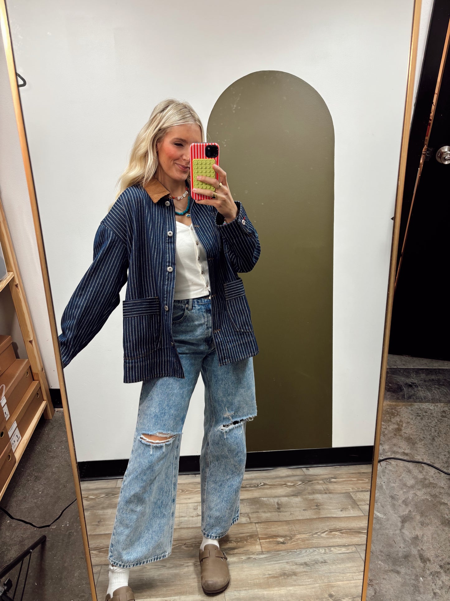 Paris Cord Shacket