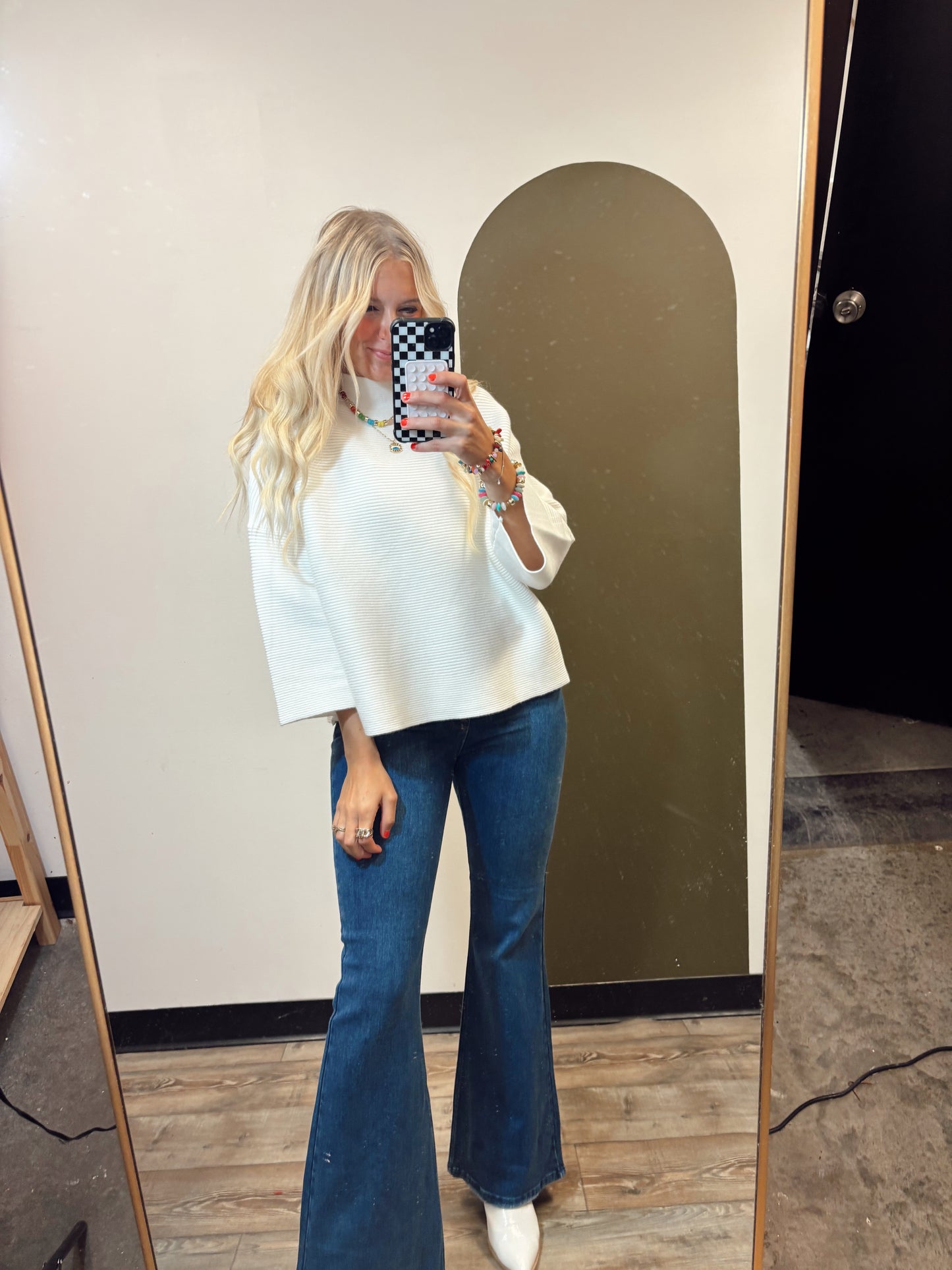 Not So Casual Top (Cream)