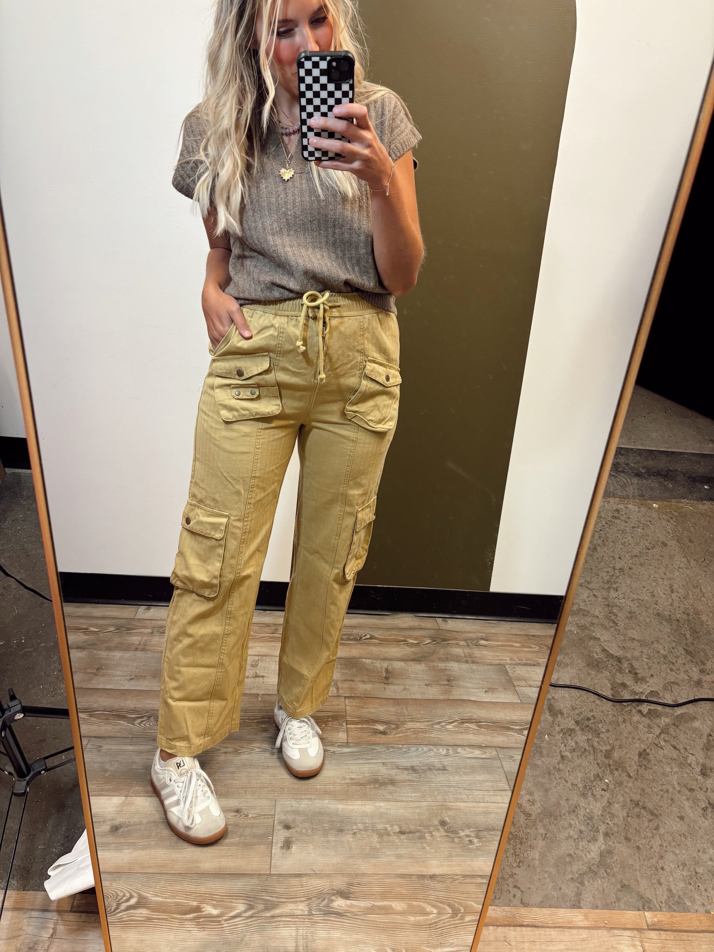 Kieren Cargo Pant (Mustard)