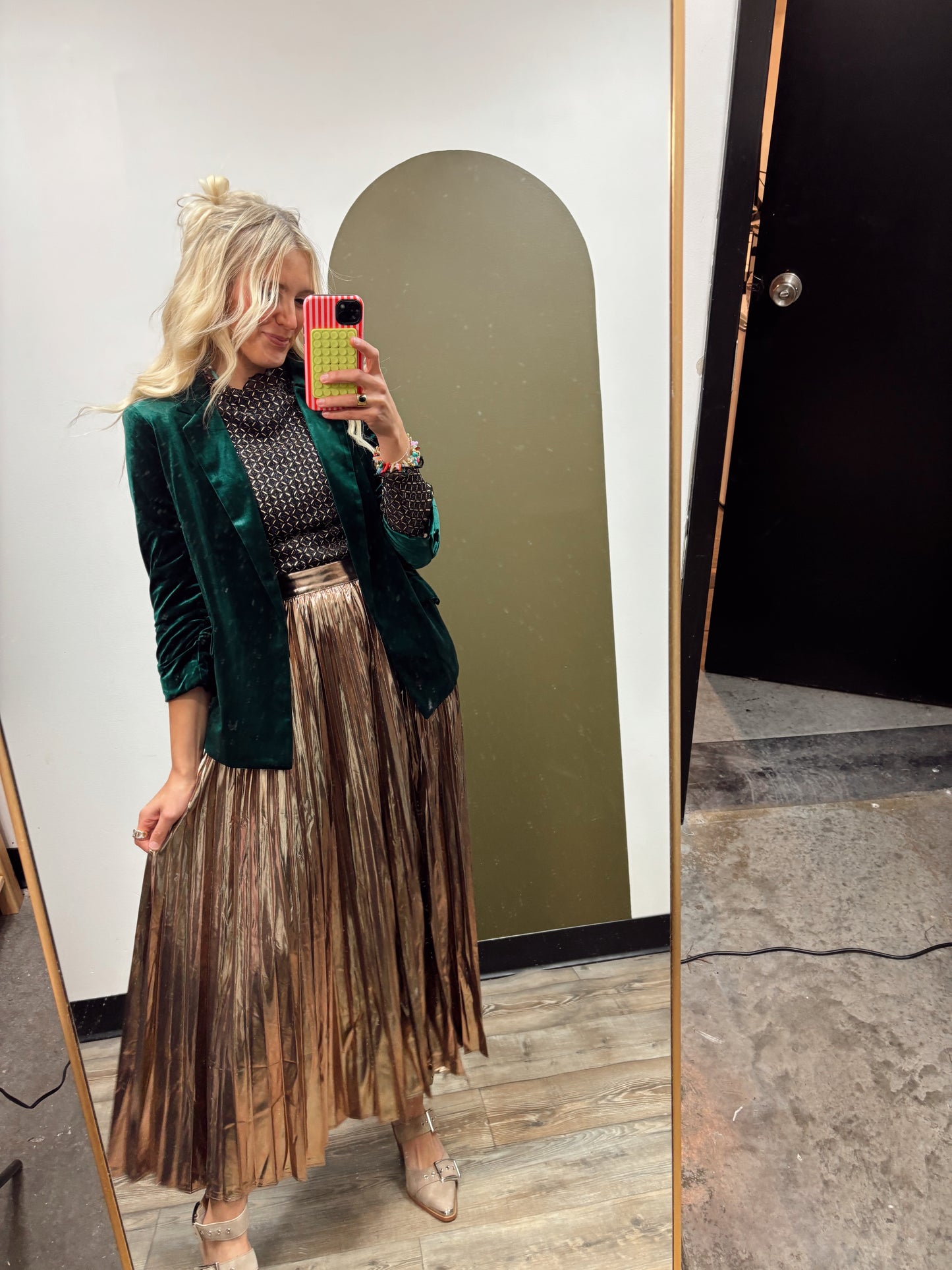Velvet Dreams Blazer (Hunter)